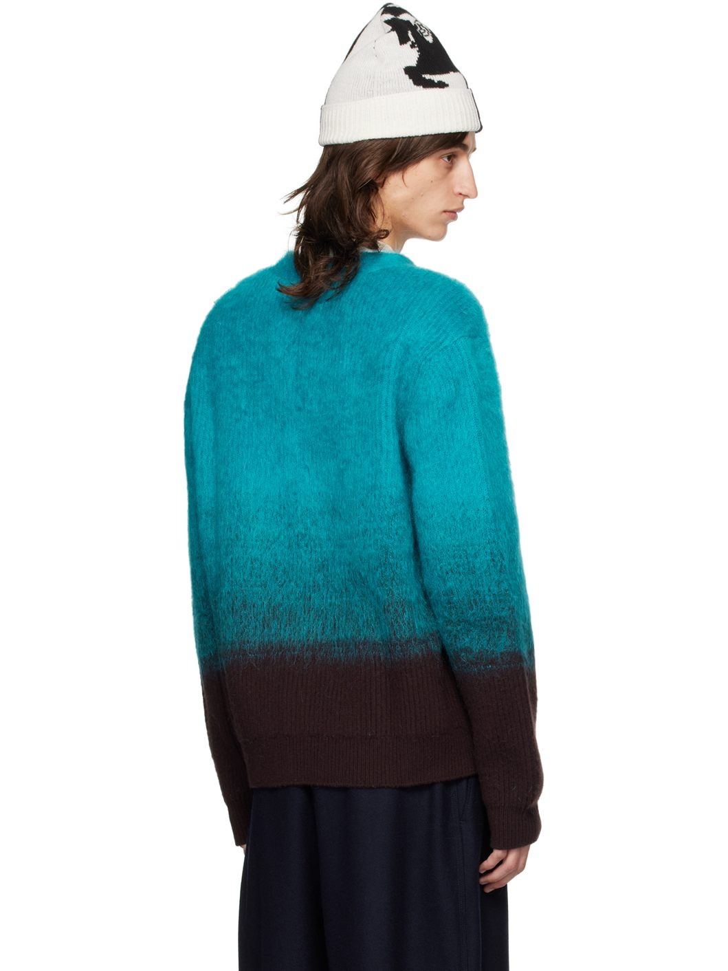 Blue Gradient Cardigan - 3