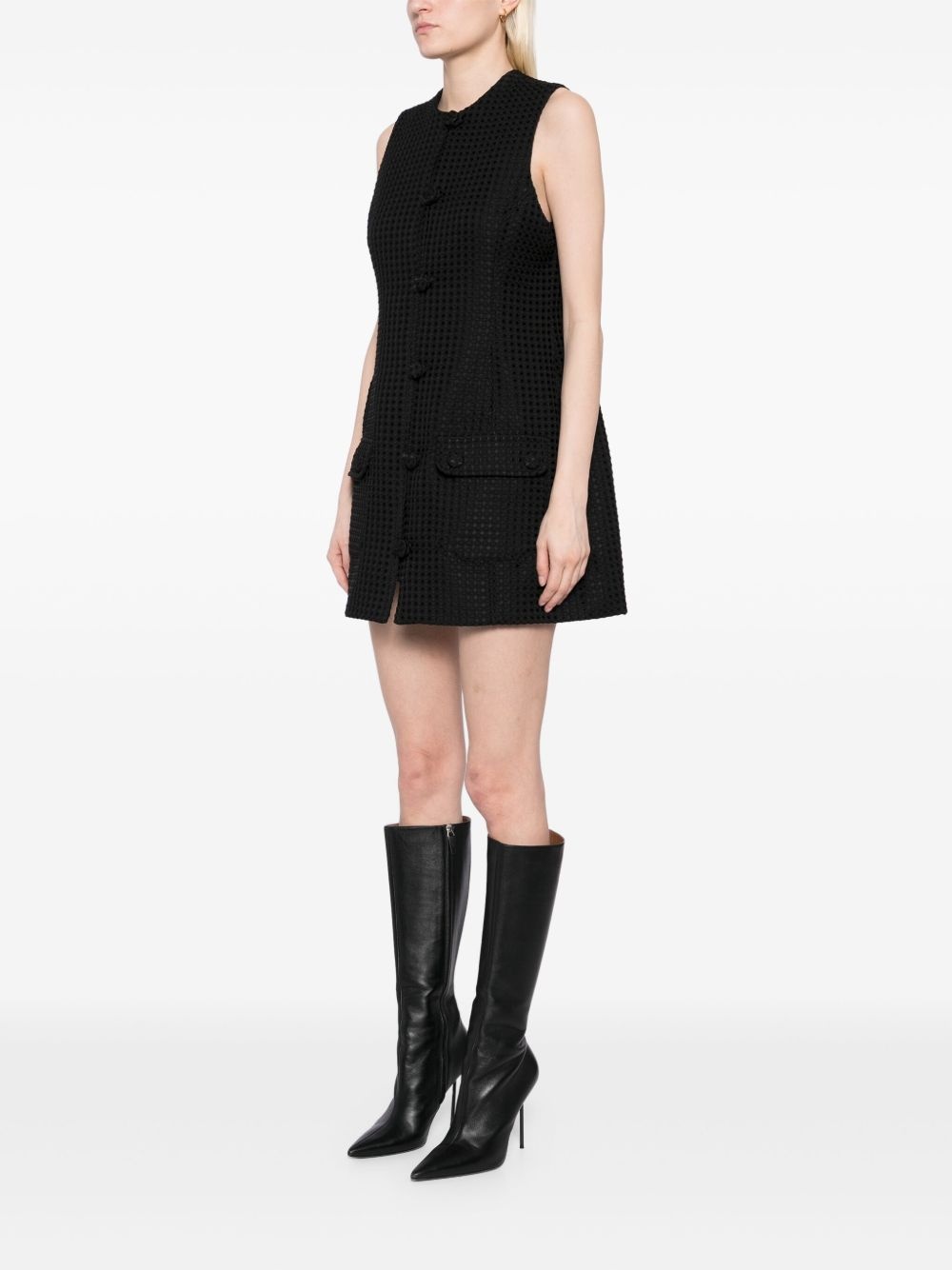Paige jacquard dress - 3
