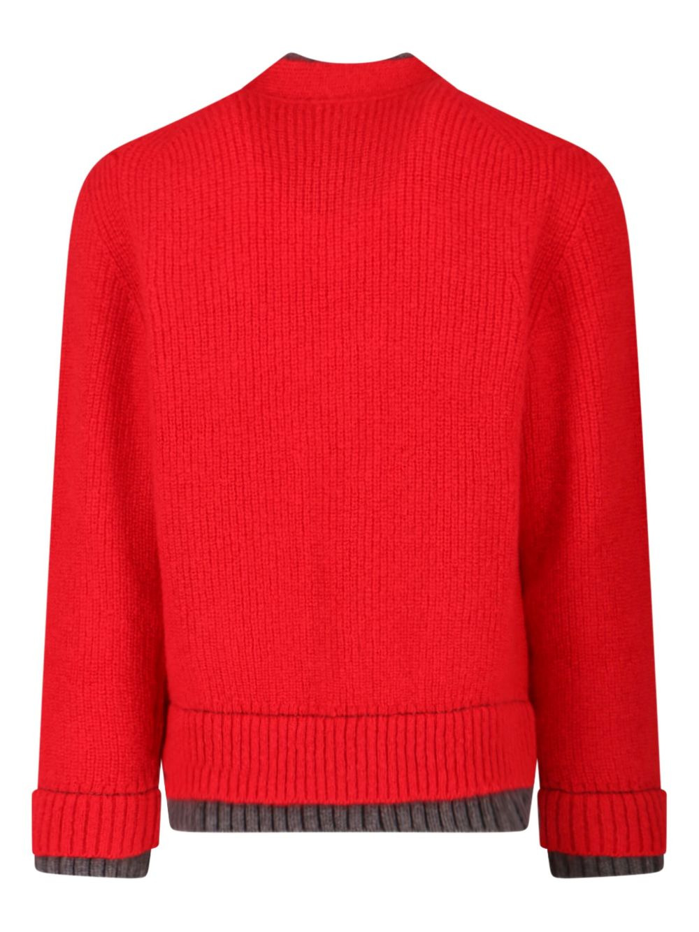 layered cardigan - 2