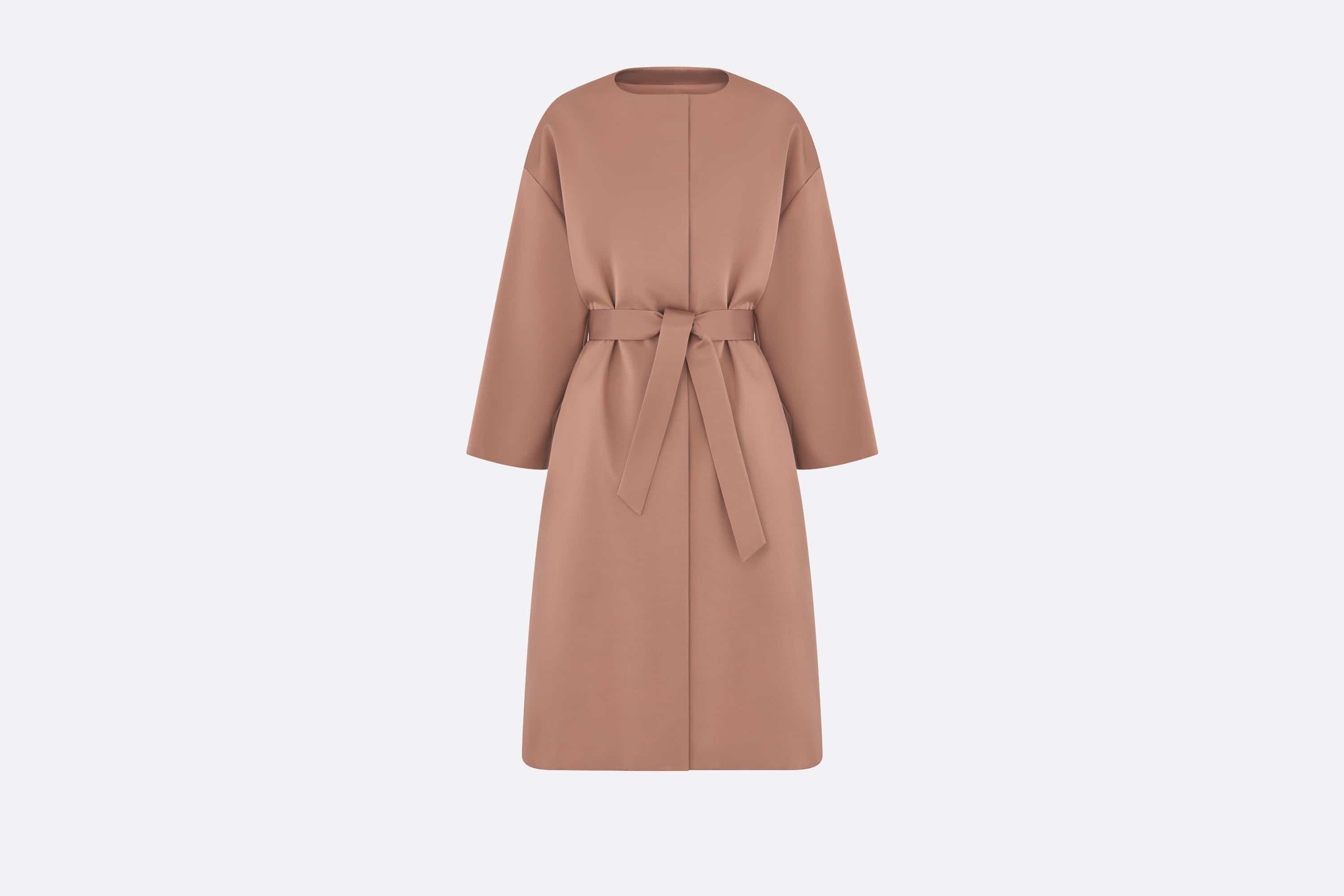 Coat with Belt - 1