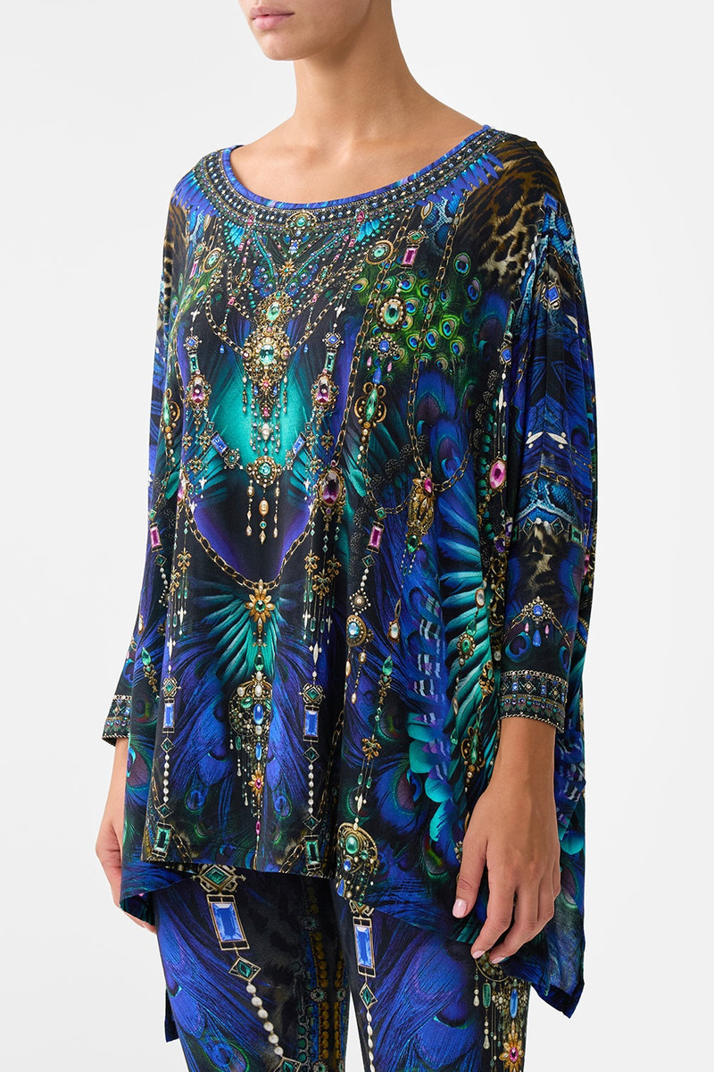 SCOOP NECK SLOUCH TEE 5