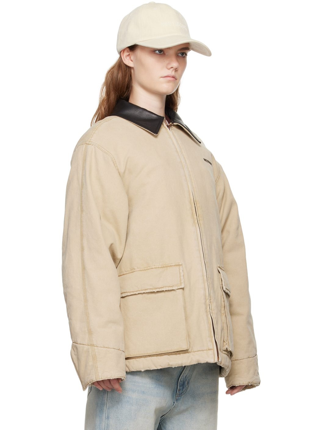 Beige Oxford Jacket - 2