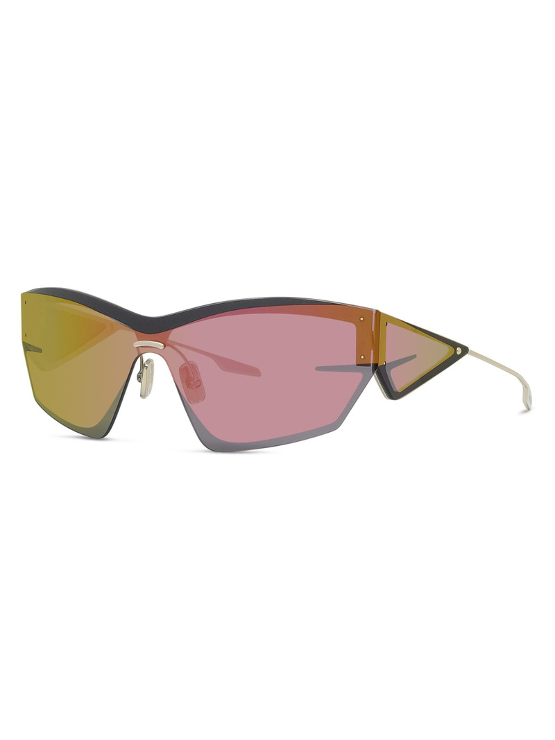 Men's GIV CUT Geometric Sunglasses - Rose Gold Gradient 1