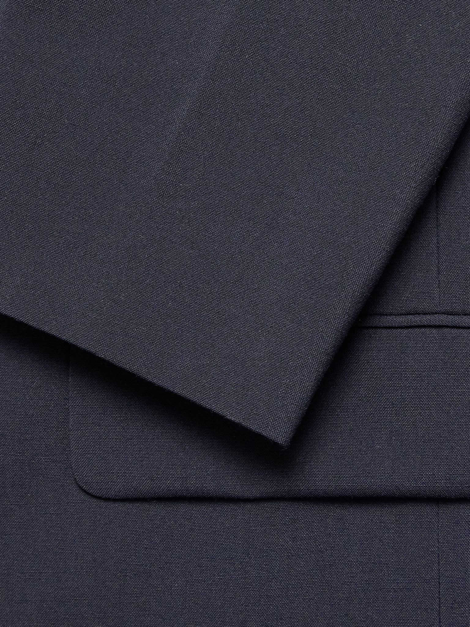 Wool Blazer Navy - 4