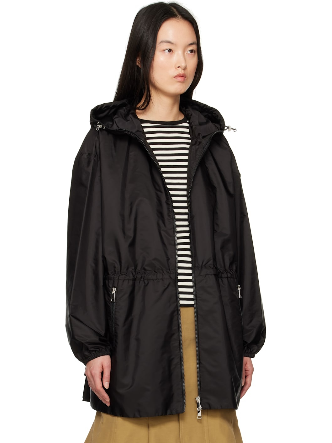 Black Wete Hooded Jacket - 2