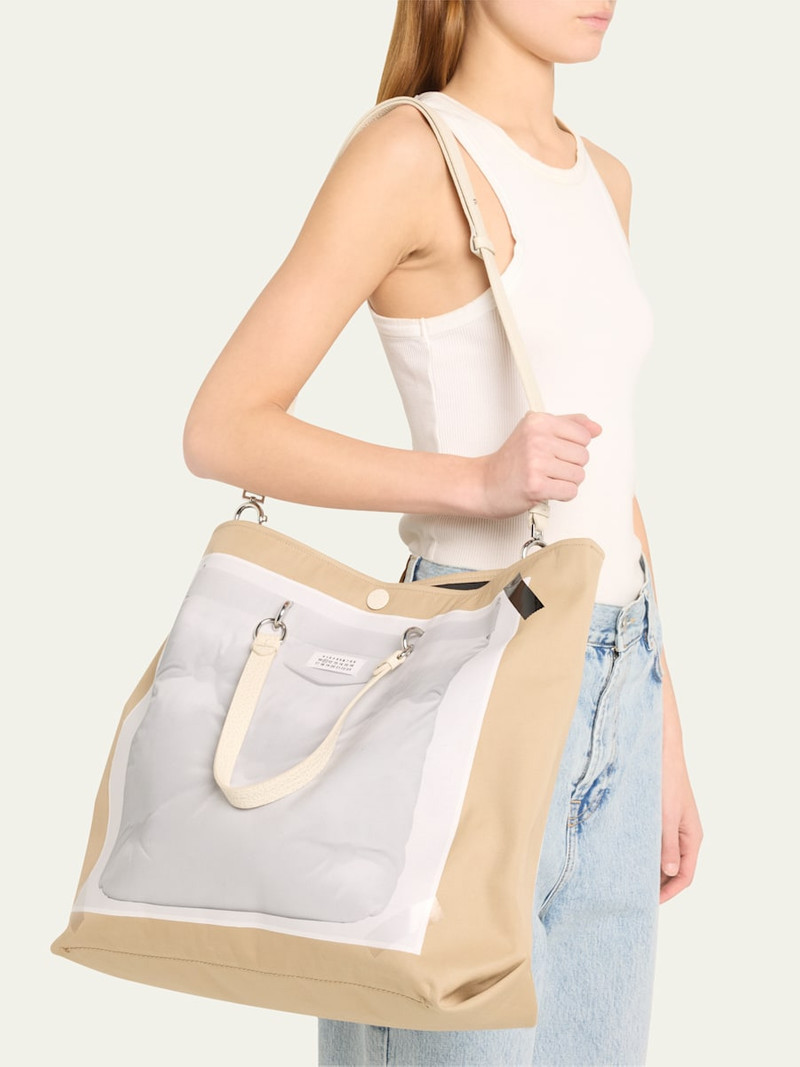 Maison Margiela Trompe L'oeil Glam Slam Tote Bag outlook