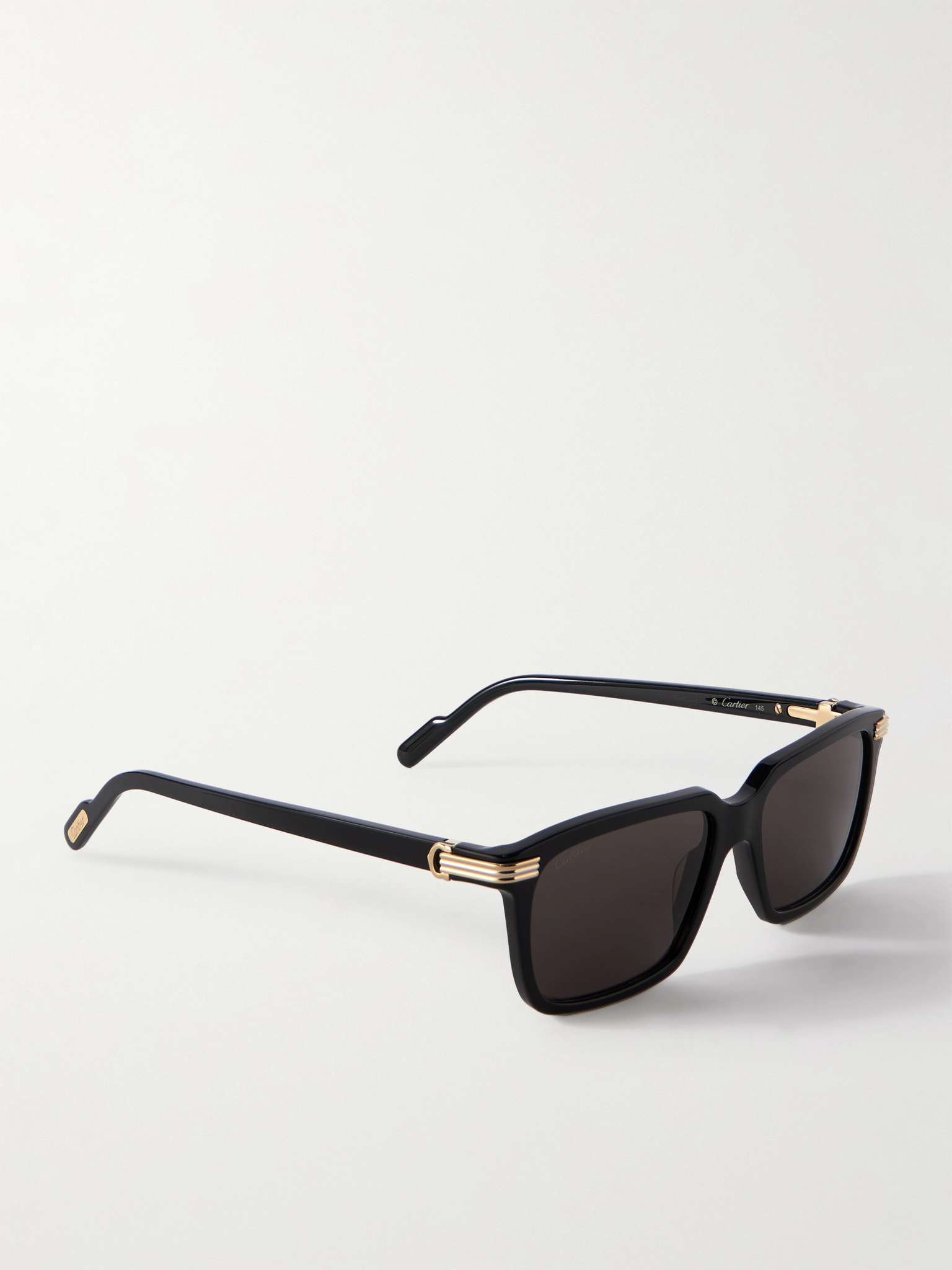 Rectangular-Frame Acetate Sunglasses - 3