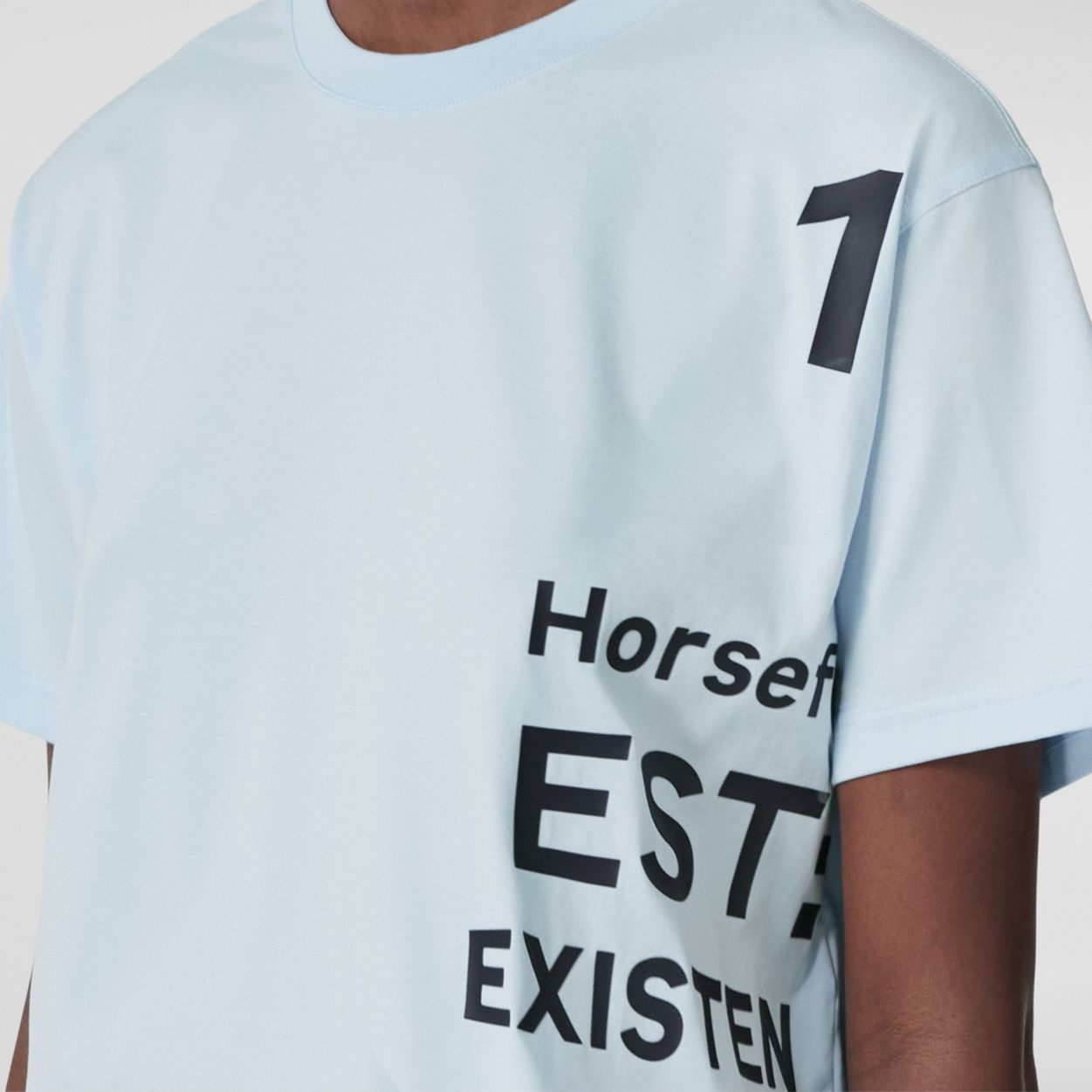 Horseferry Print Cotton Cropped T-shirt - 3