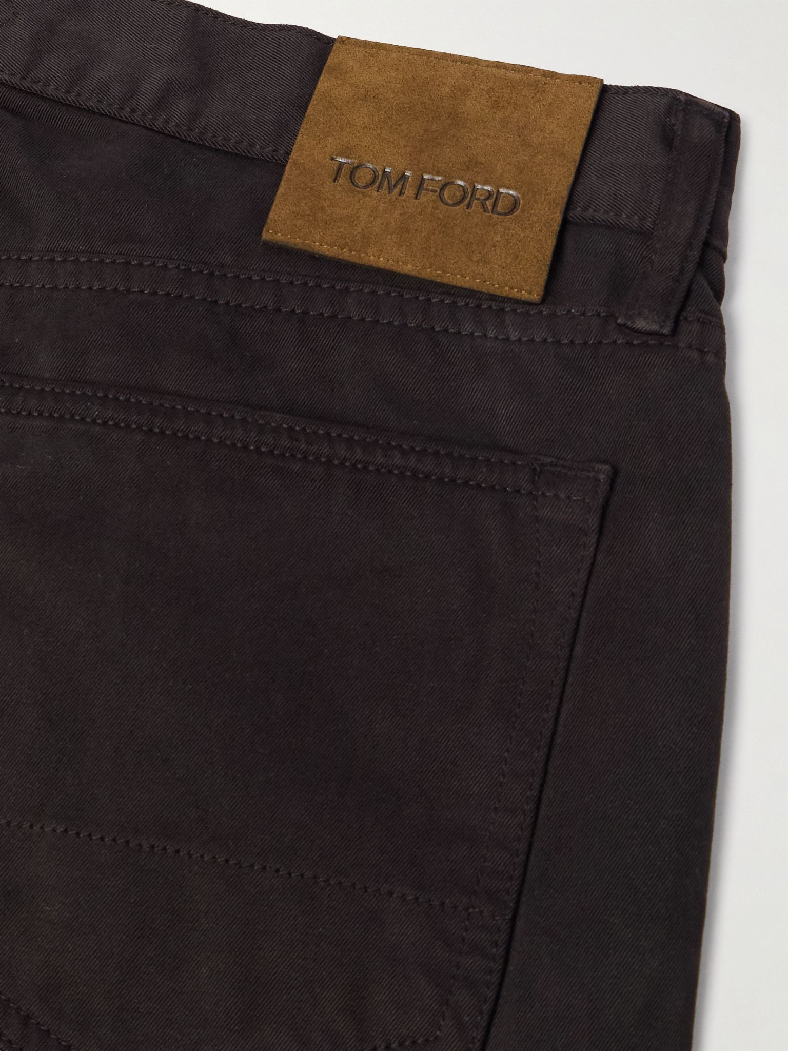 Slim-Fit Jeans Brown - 5