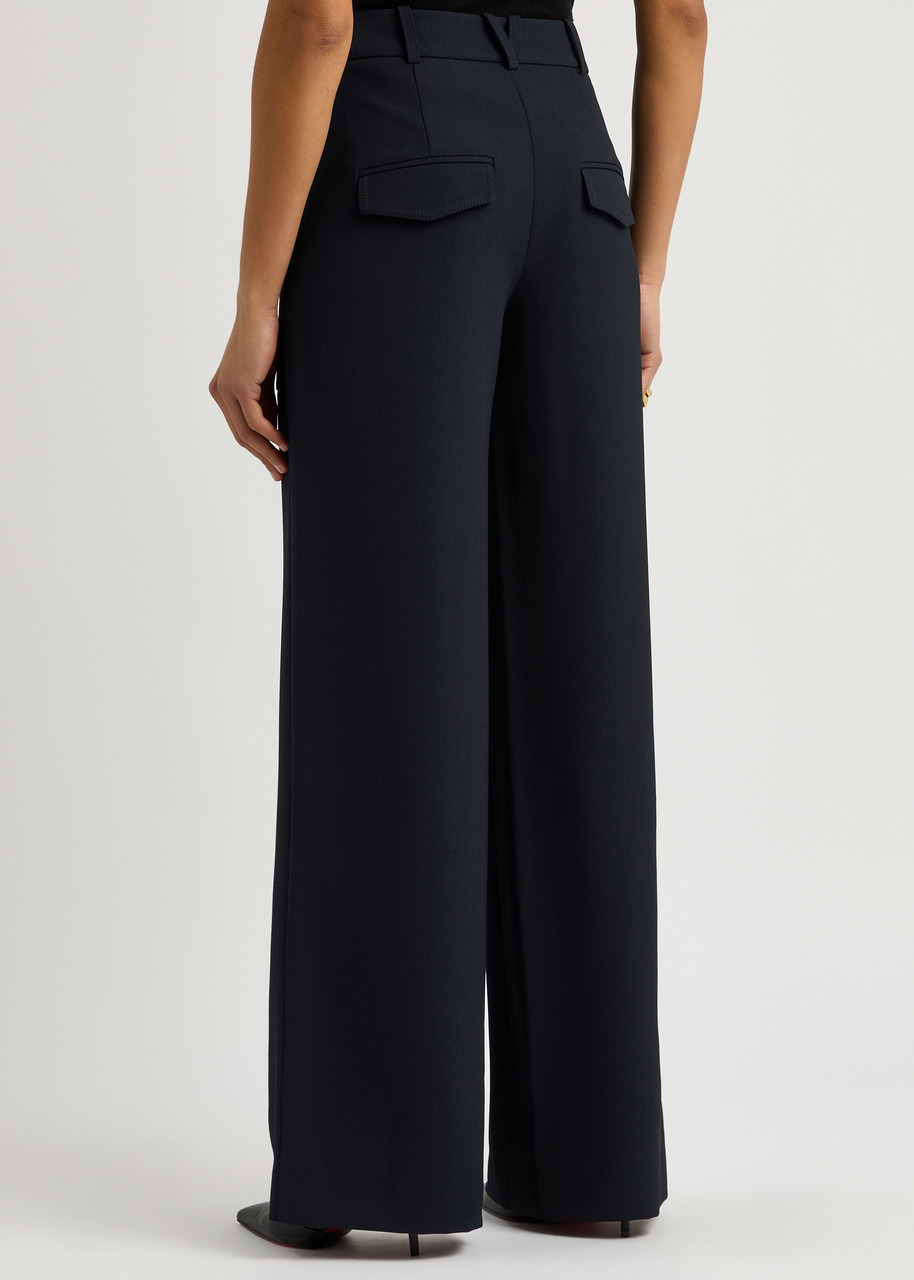 Veronica Beard Cole Straight-leg Twill Trousers - 3