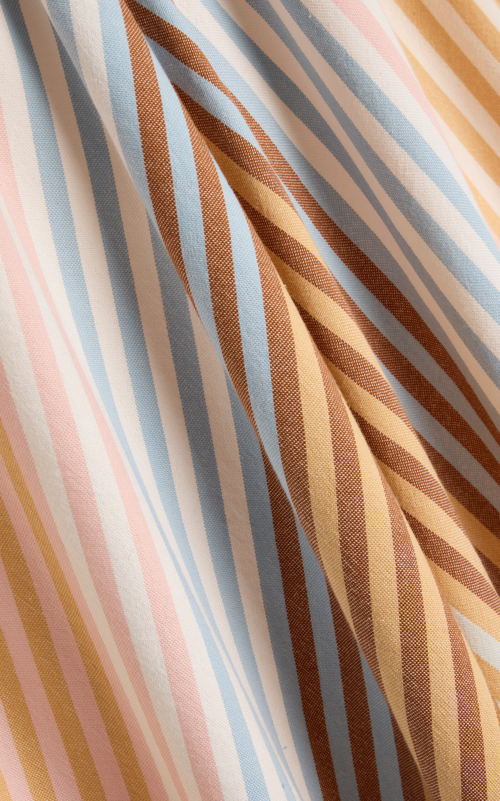 The Striped Cotton Caftan multi - 5
