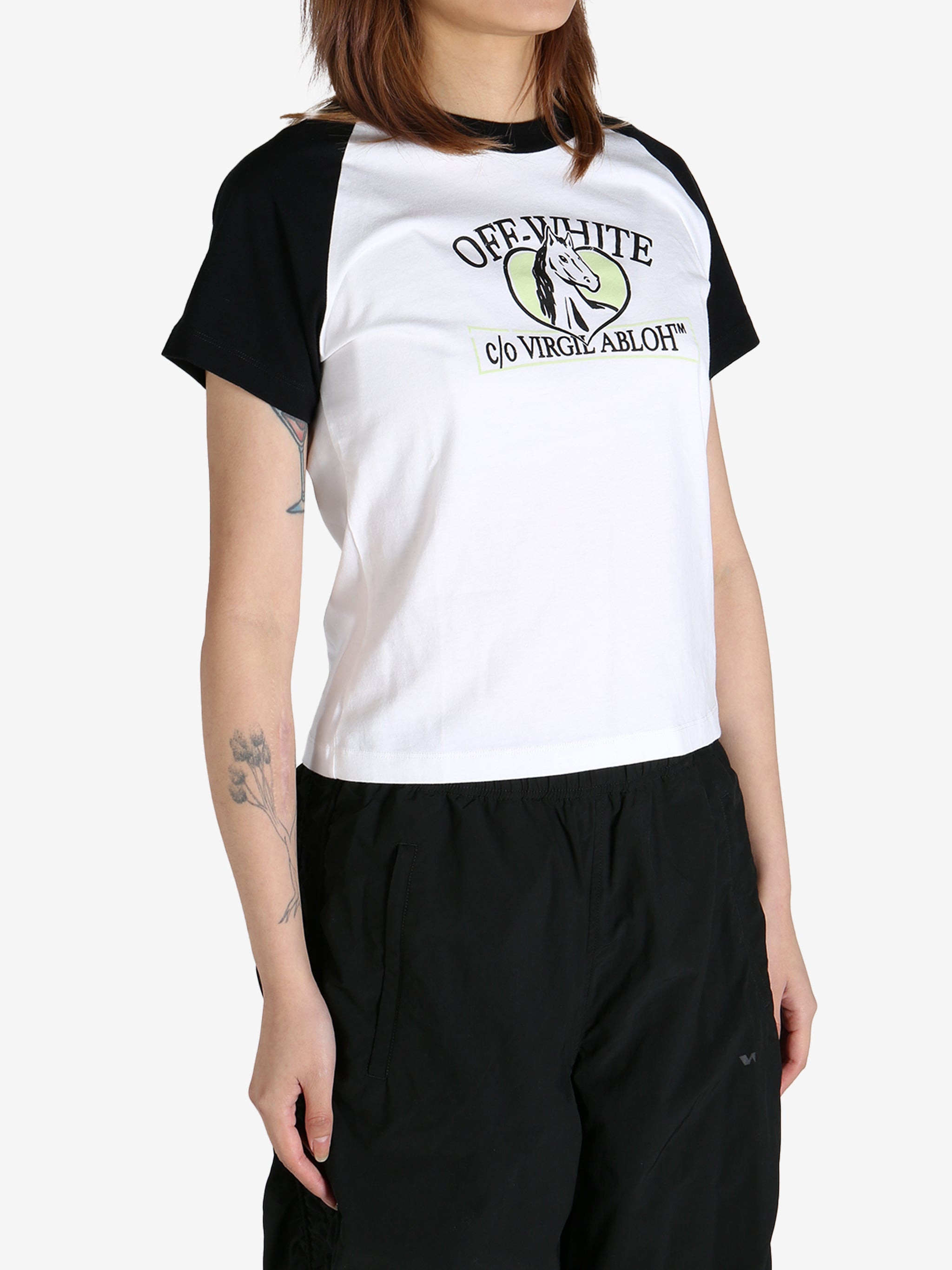 OFF WHITE - Women House Billboard Ragl Fit Tee - 2