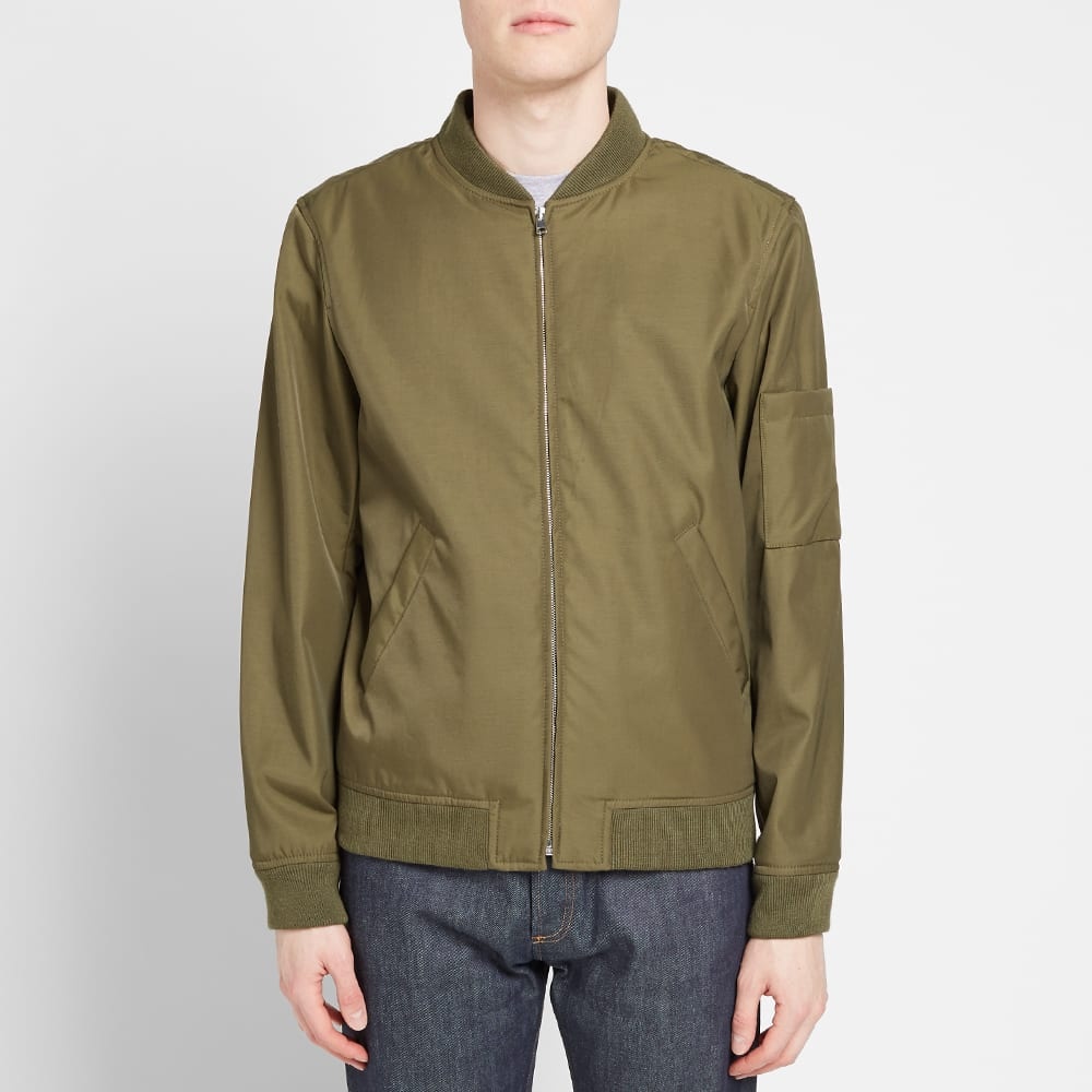 A.P.C. Zip Bomber Jacket - 4