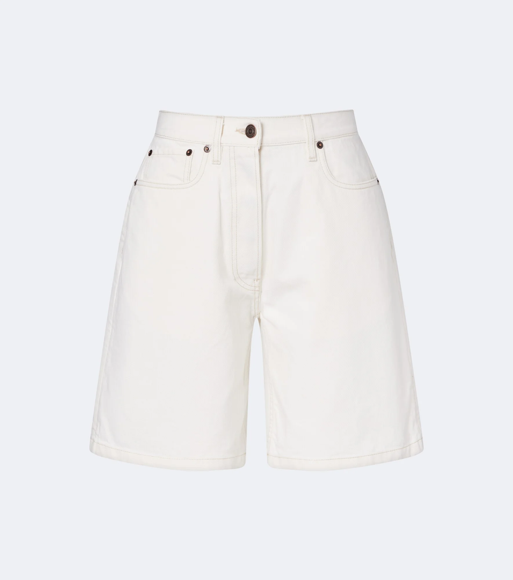 Denim Bermuda shorts - 1
