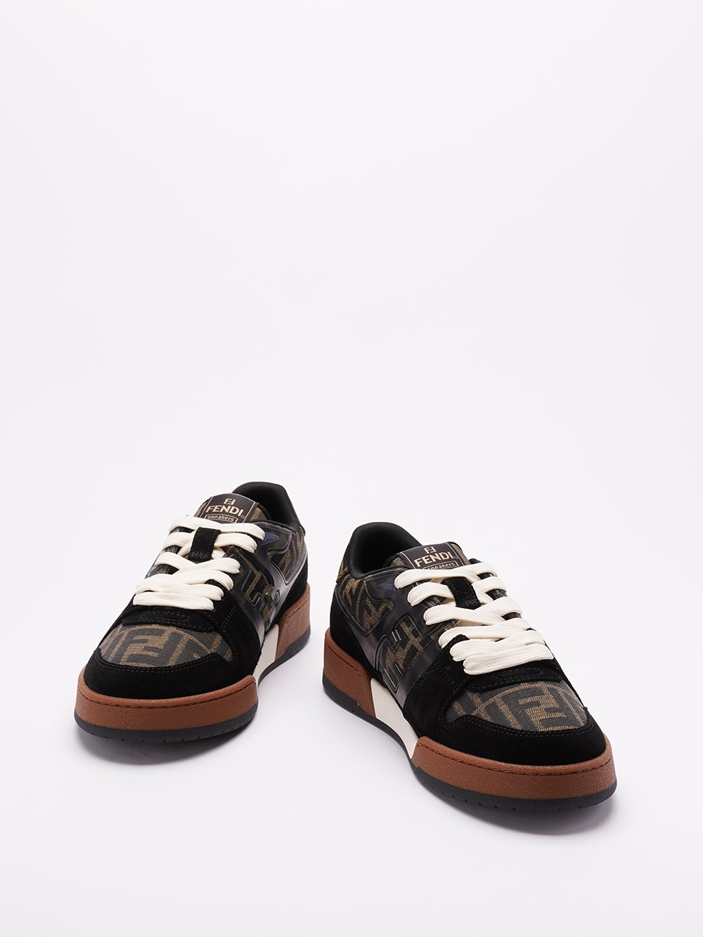 FENDI `Match Cross` Low-Top Sneakers | spinnaker | REVERSIBLE