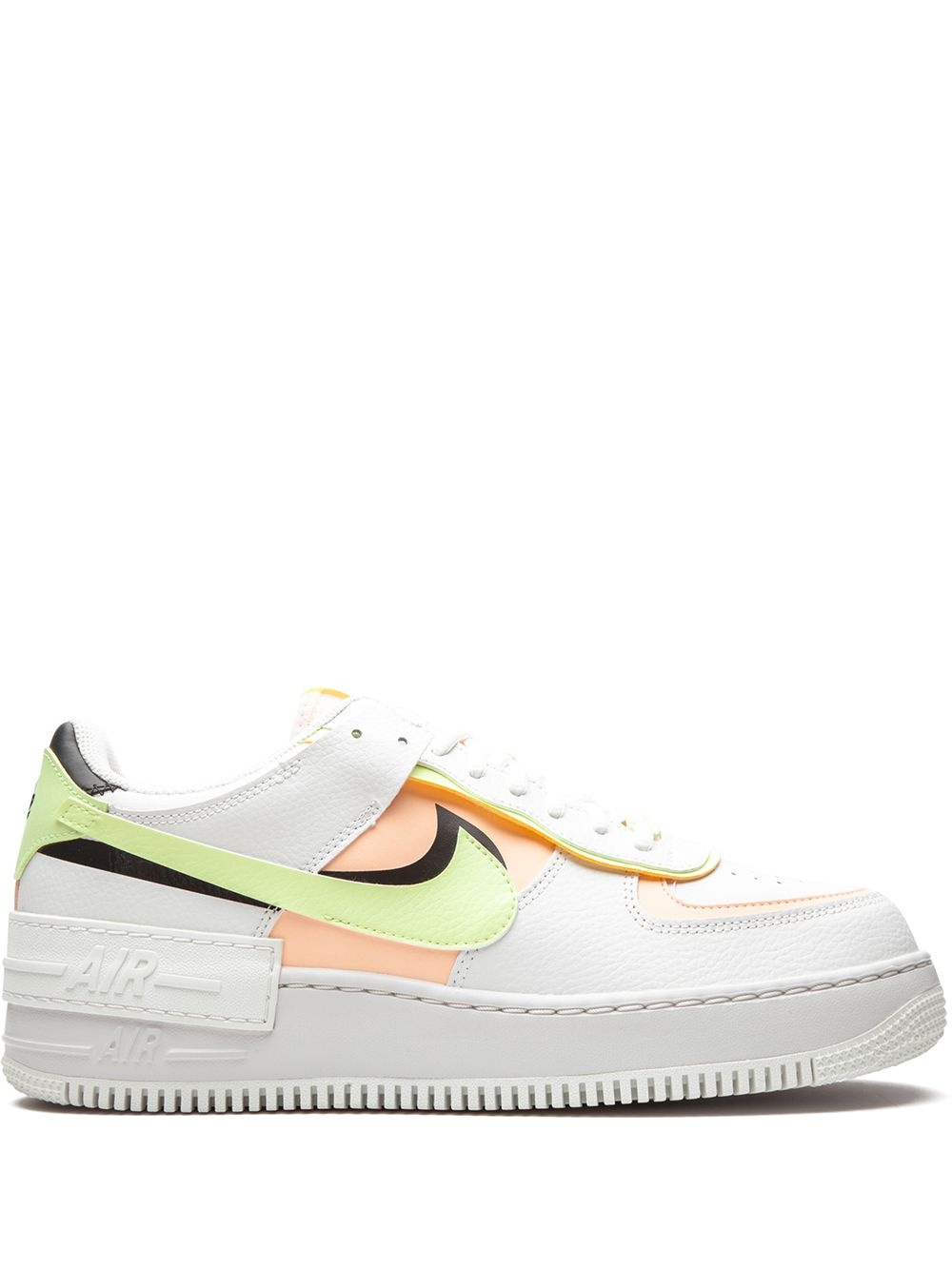 Air Force 1 Shadow "White/Barely Volt/Crimson Tint" sneakers - 1