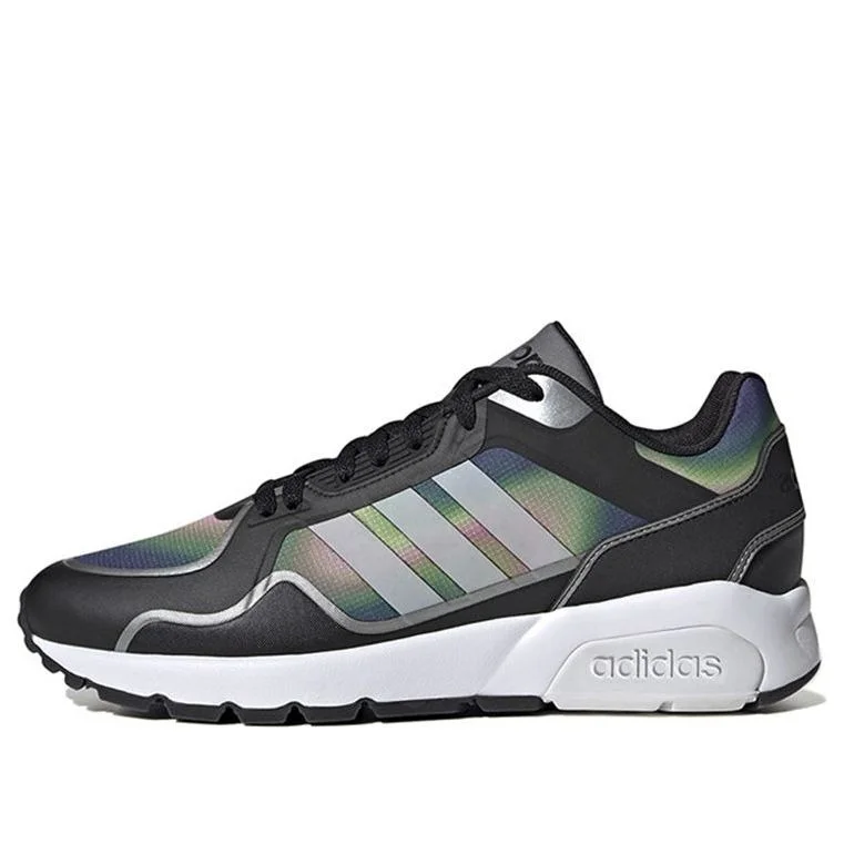 (WMNS) adidas Neo Run9tis 스포츠웨어 신발 '블랙 멀티 컬러' HP2162 - 1