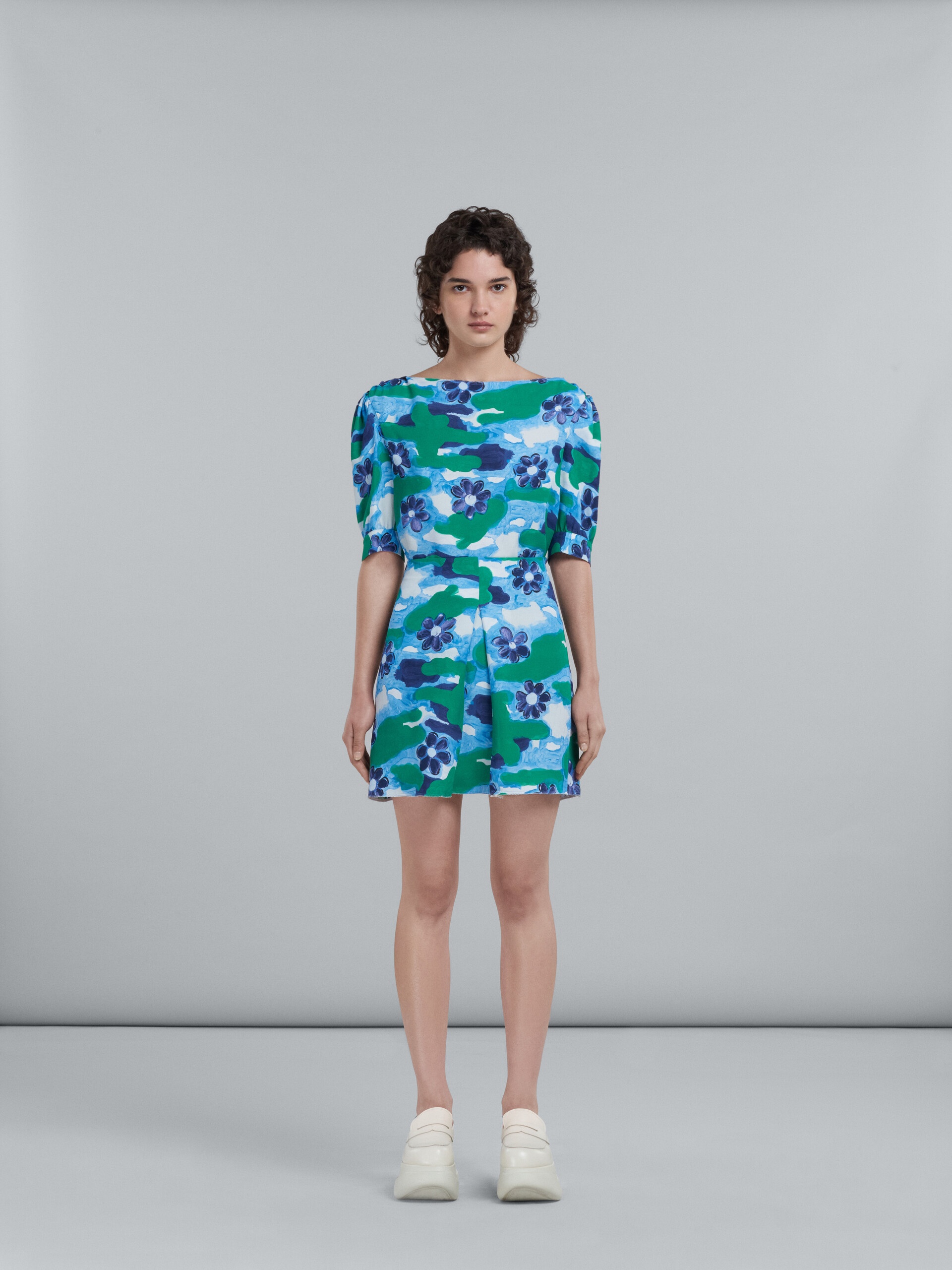 PRINTED CADY MINI SKIRT - 2