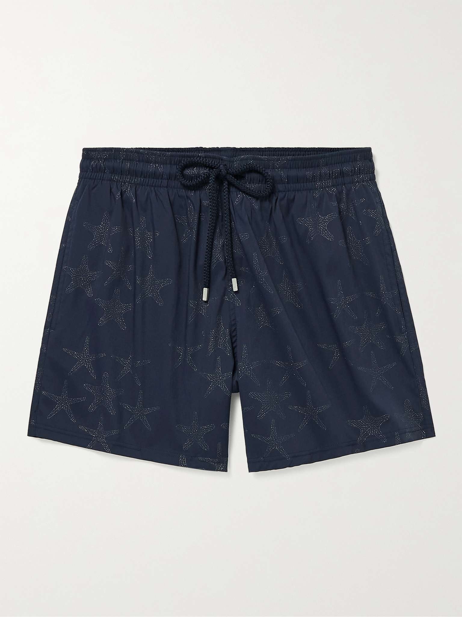 Moorise Mid-Length Printed Swim Shorts - 1