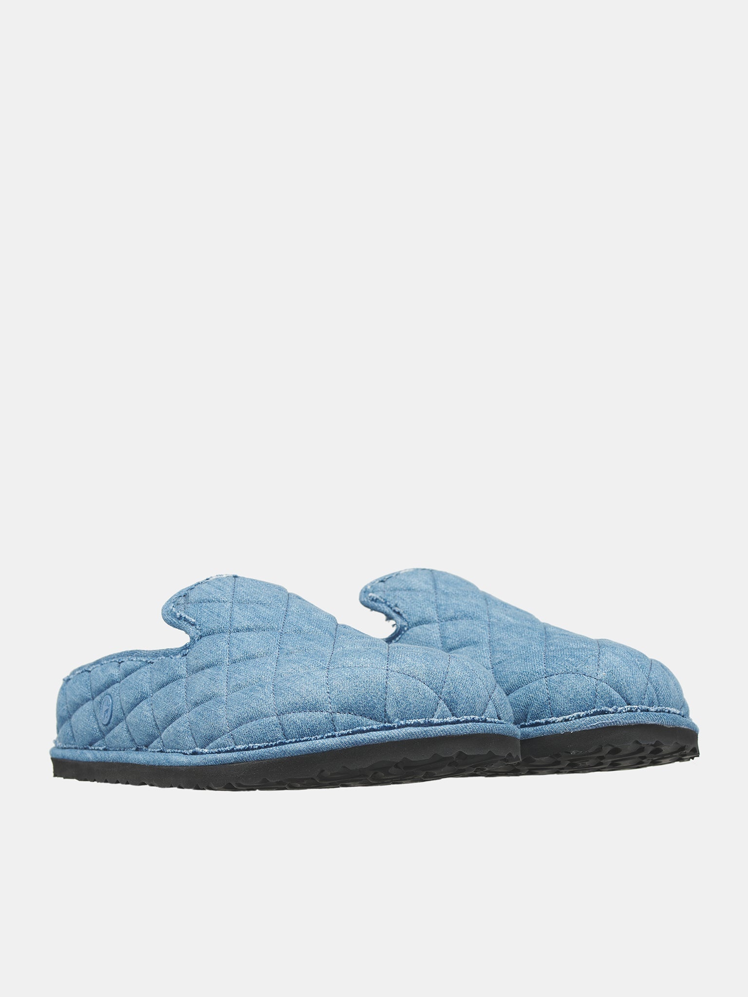 Eliscu Tex Faded Denim Slippers - 2