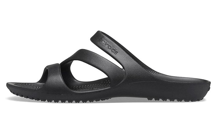 (WMNS) Crocs Kadee Slippers 'Black' 206756-001 - 2