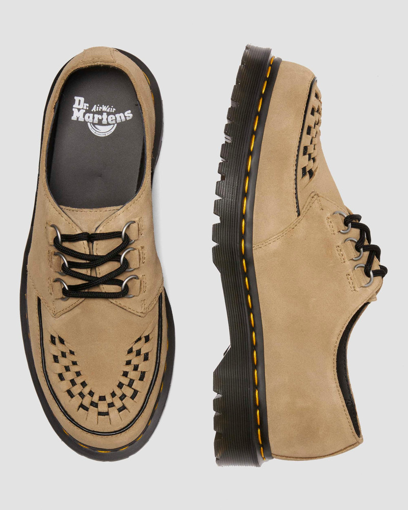Dr. Martens Ramsey Woven Suede Creepers outlook
