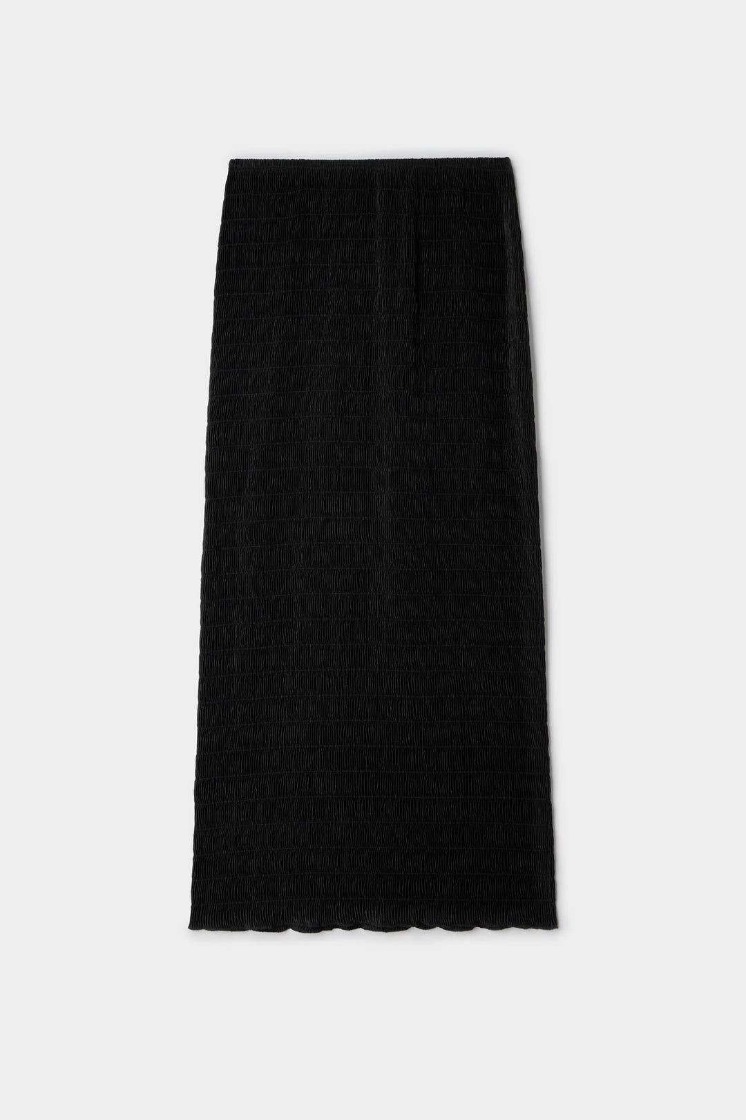 FRISE' LONG SKIRT / black - 2