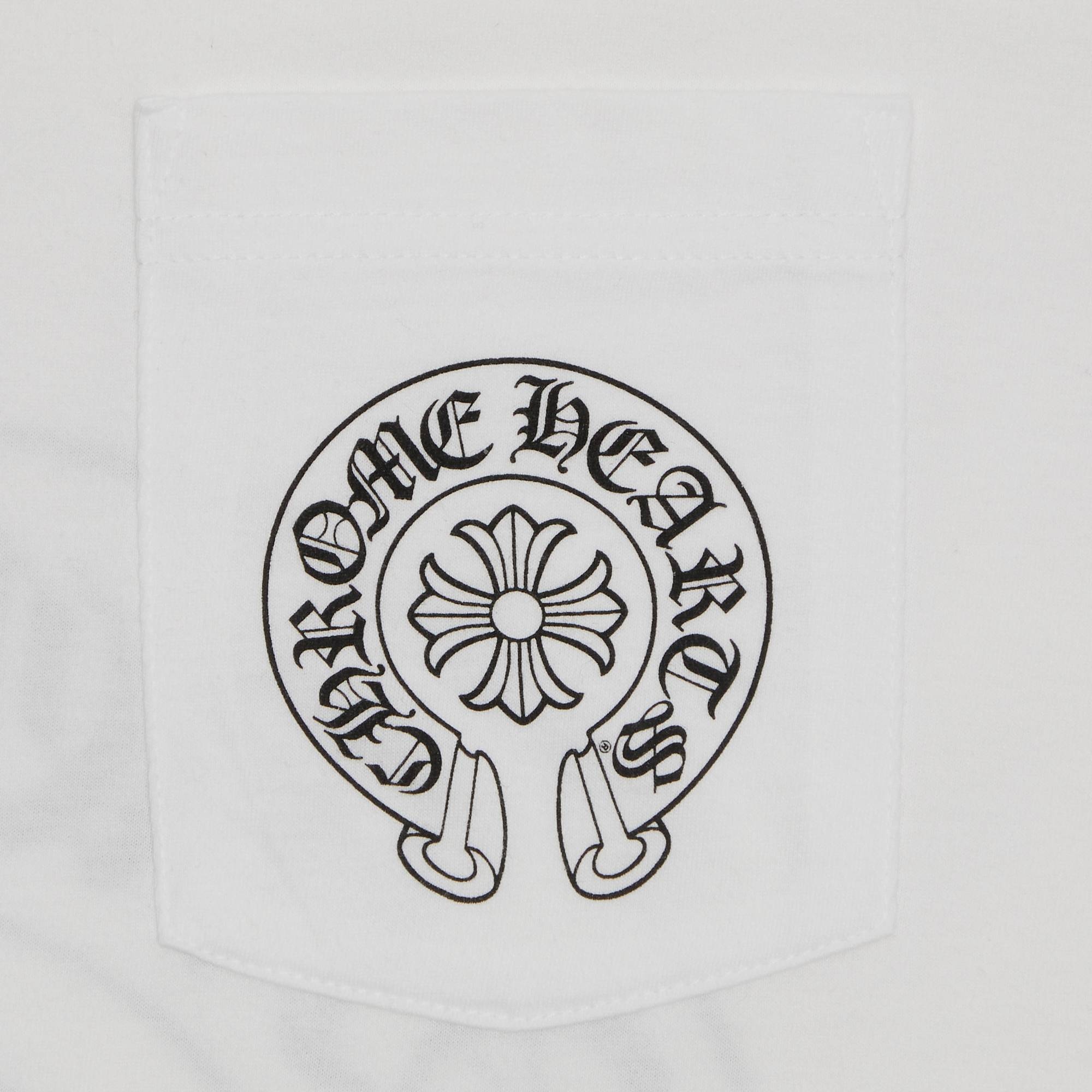 Chrome Hearts Malibu Exclusive T-Shirt 'White' - 3