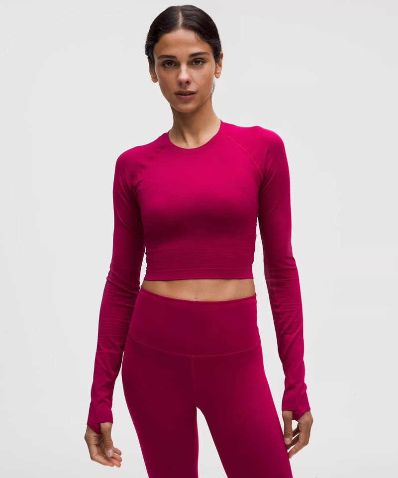 Swiftly Tech Cropped Long-Sleeve Shirt 2.0 1