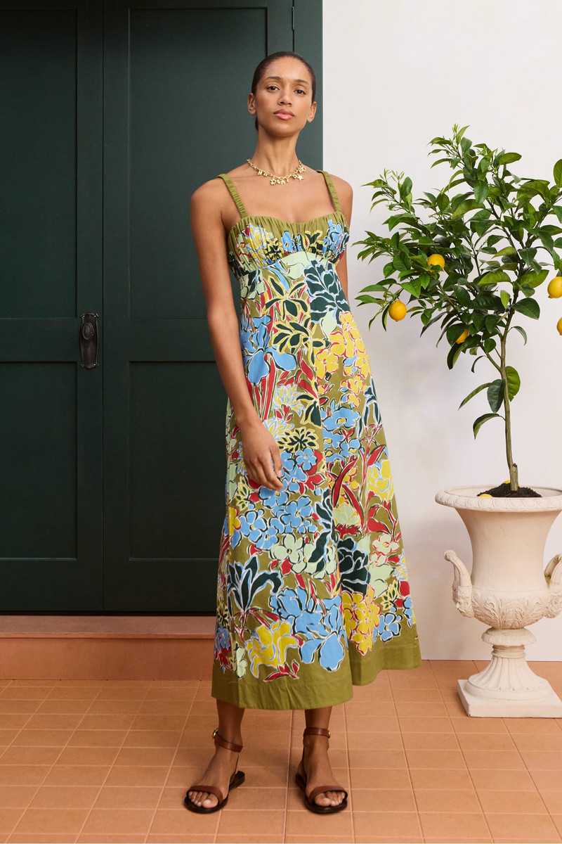ALÉMAIS Solstice Midi Dress outlook