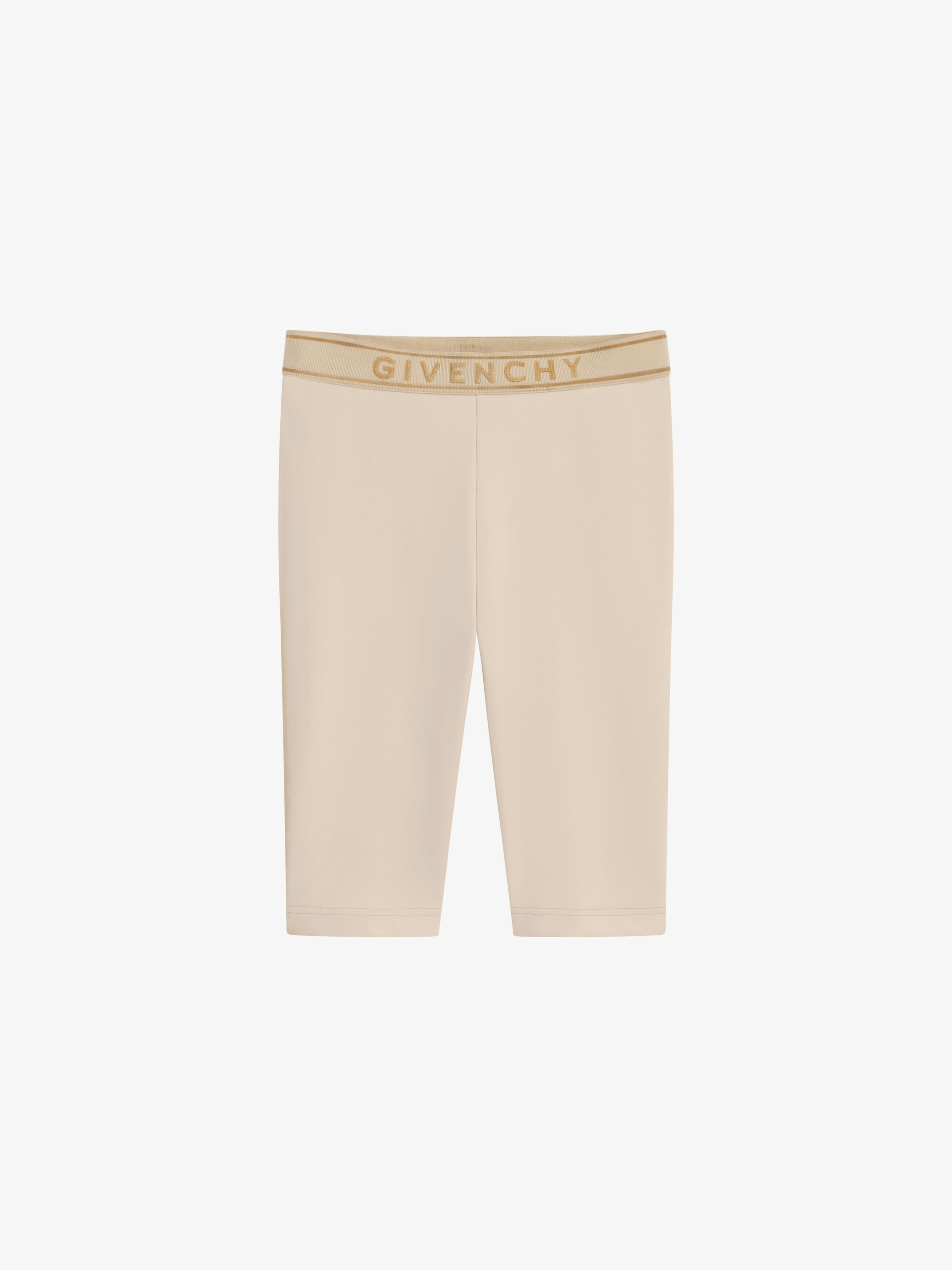 CYCLING SHORTS IN STRETCH JERSEY WITH GIVENCHY 4G BELT - 1