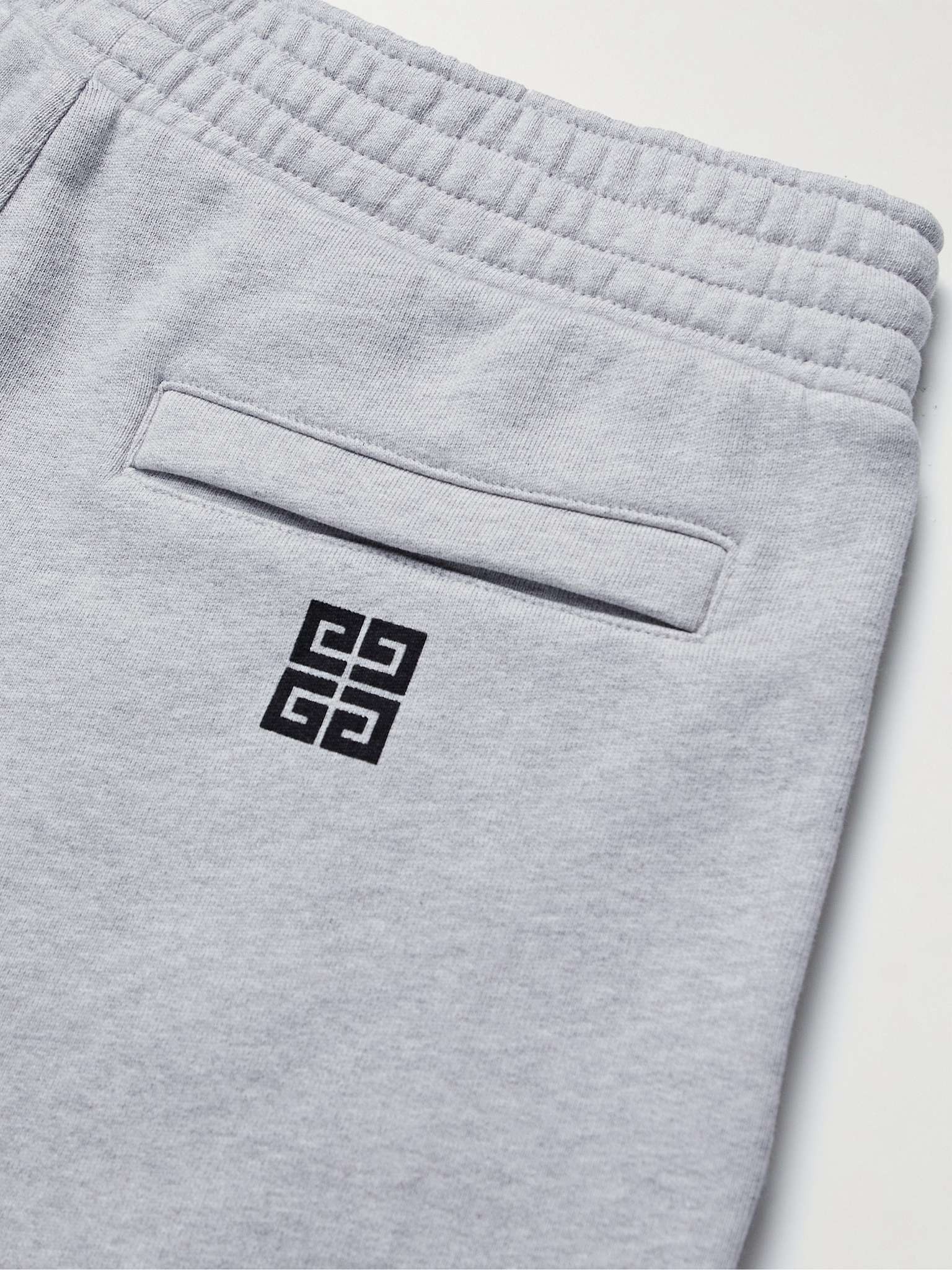Wide-Leg Logo-Print Cotton-Jersey Shorts - 5