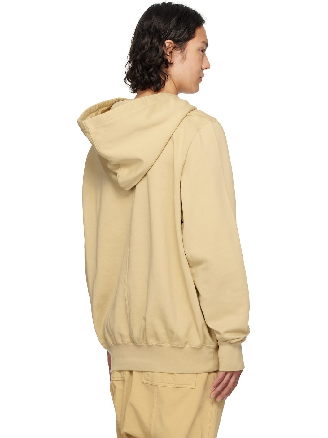 Beige Hollywood Oversized Hoodie - 3