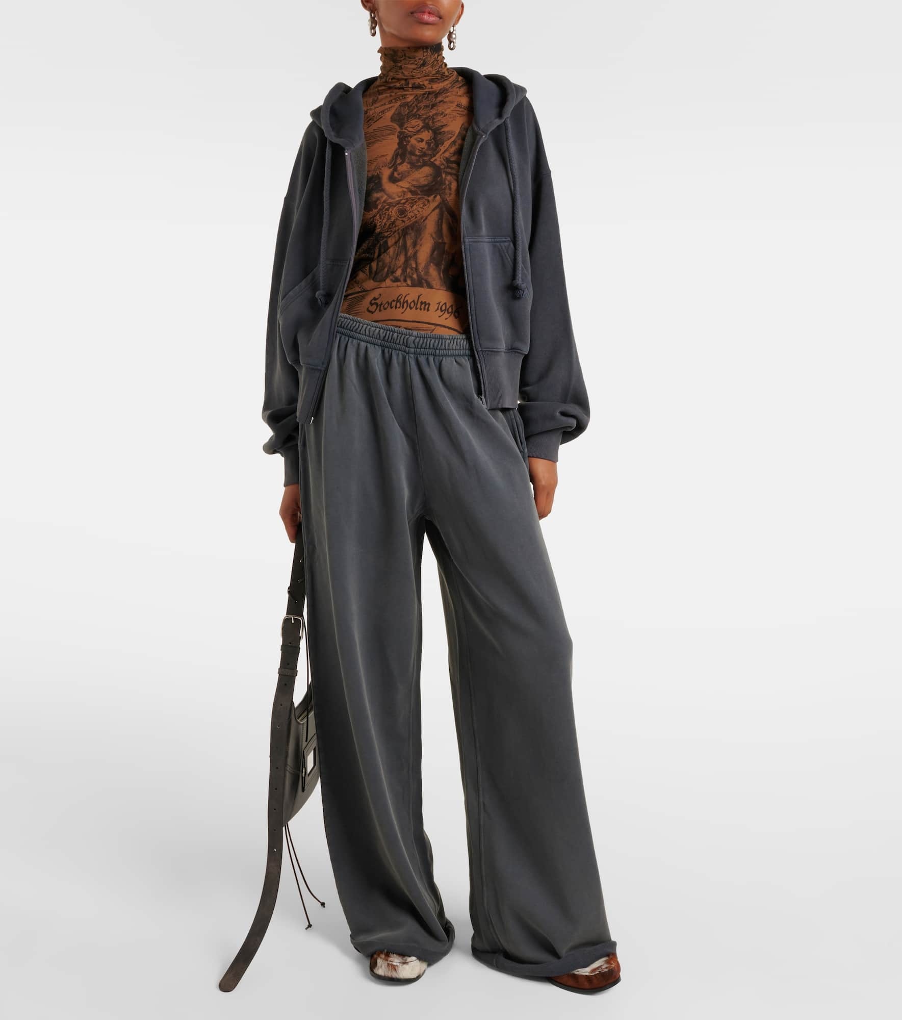 Felin cotton jersey sweatpants - 2