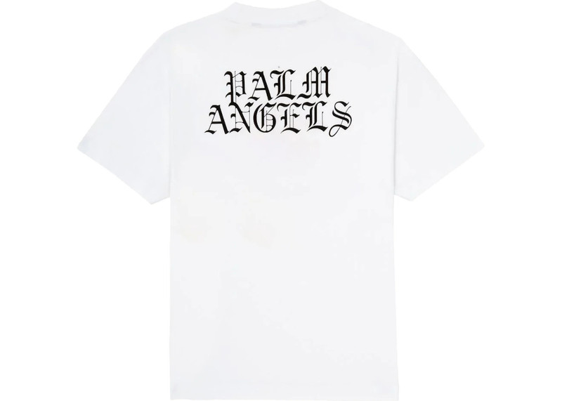 Palm Angels Palm Angels Burning Head T-shirt White outlook
