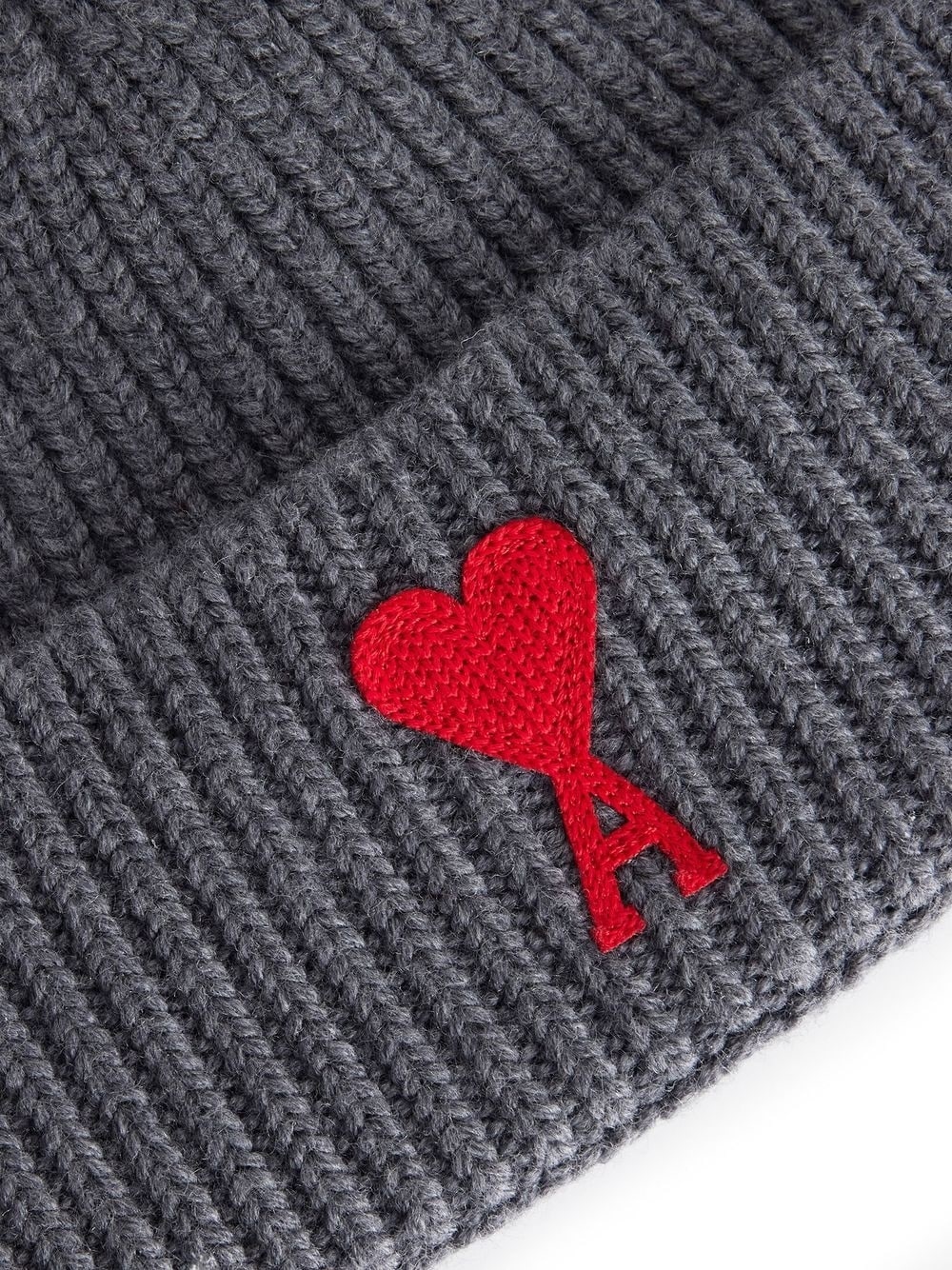 Ami De Coeur ribbed beanie - 2