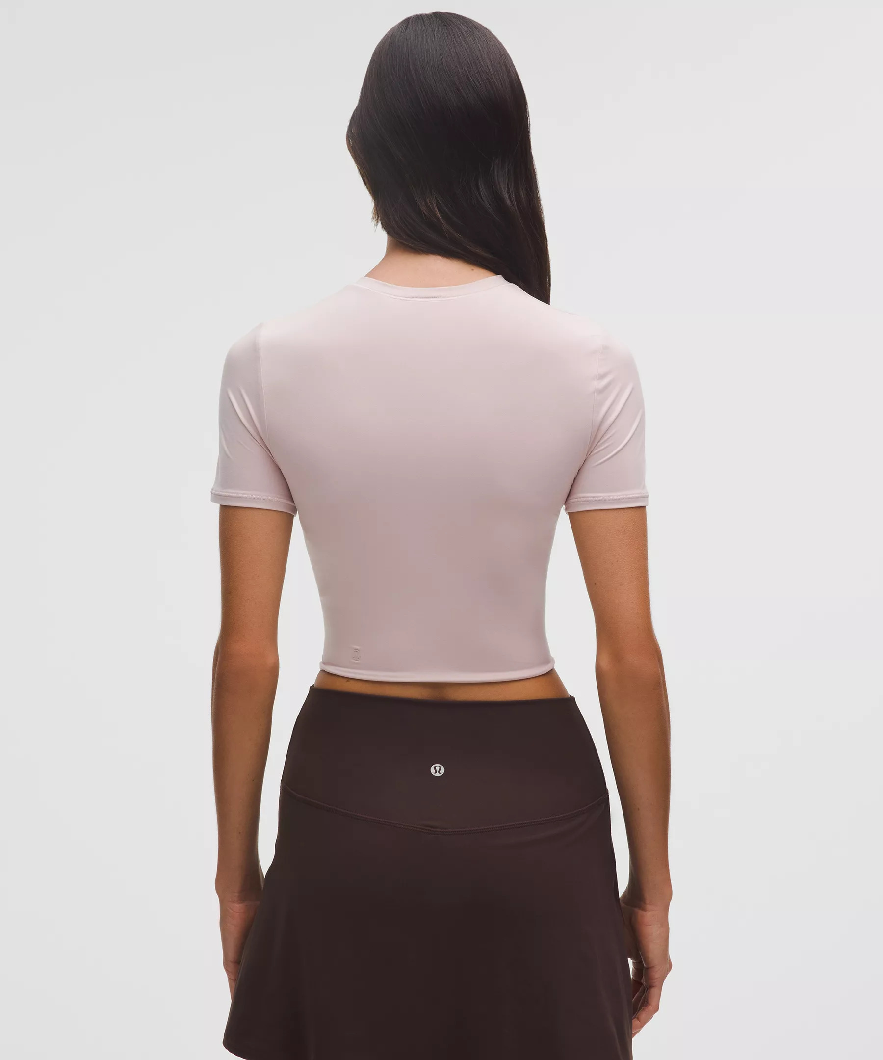 Wundermost Ultra-Soft Nulu Crewneck Cropped T-Shirt - 3