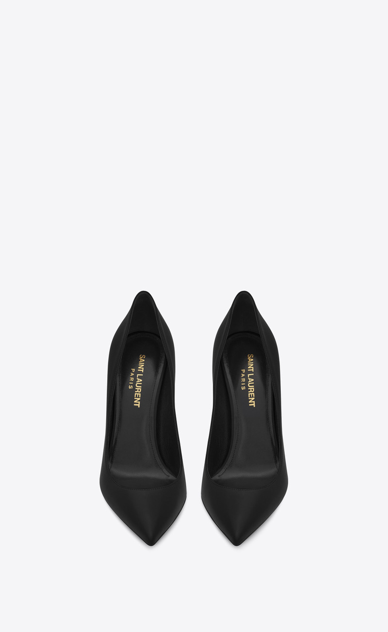 SAINT LAURENT anja pumps in leather outlook