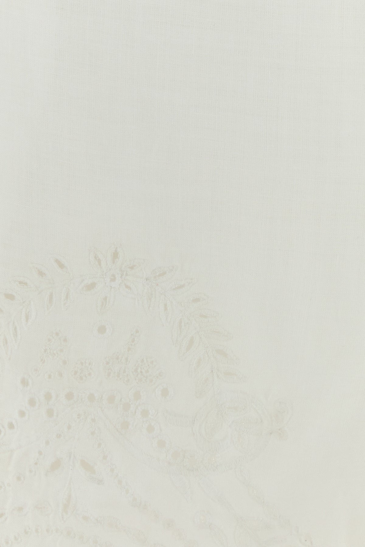 White linen Blevoir dress - 3