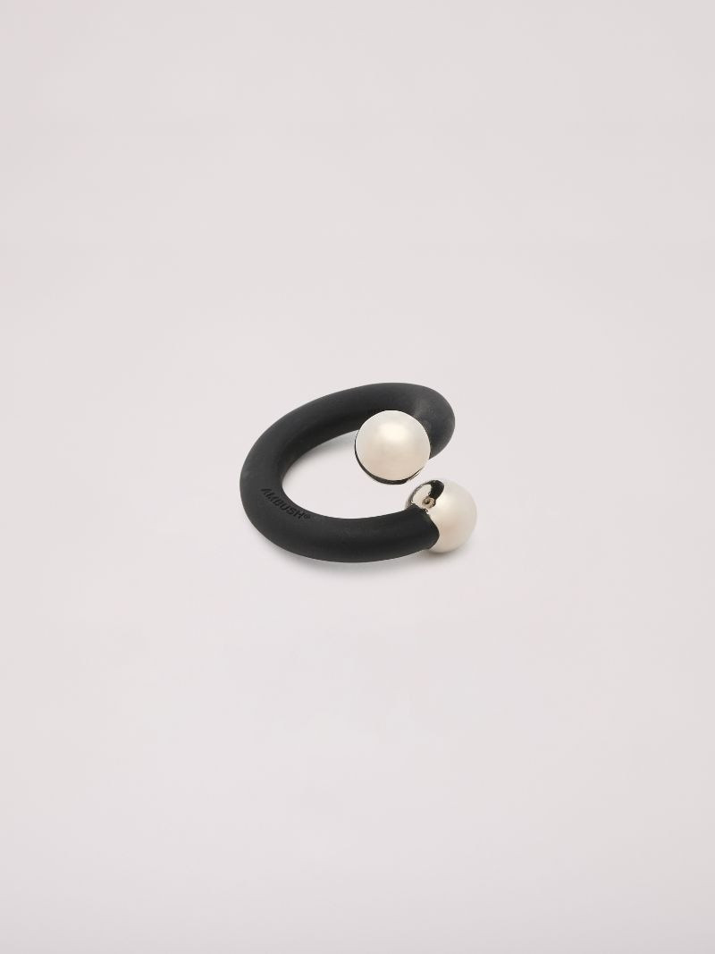 COLORED BARBELL RING 4