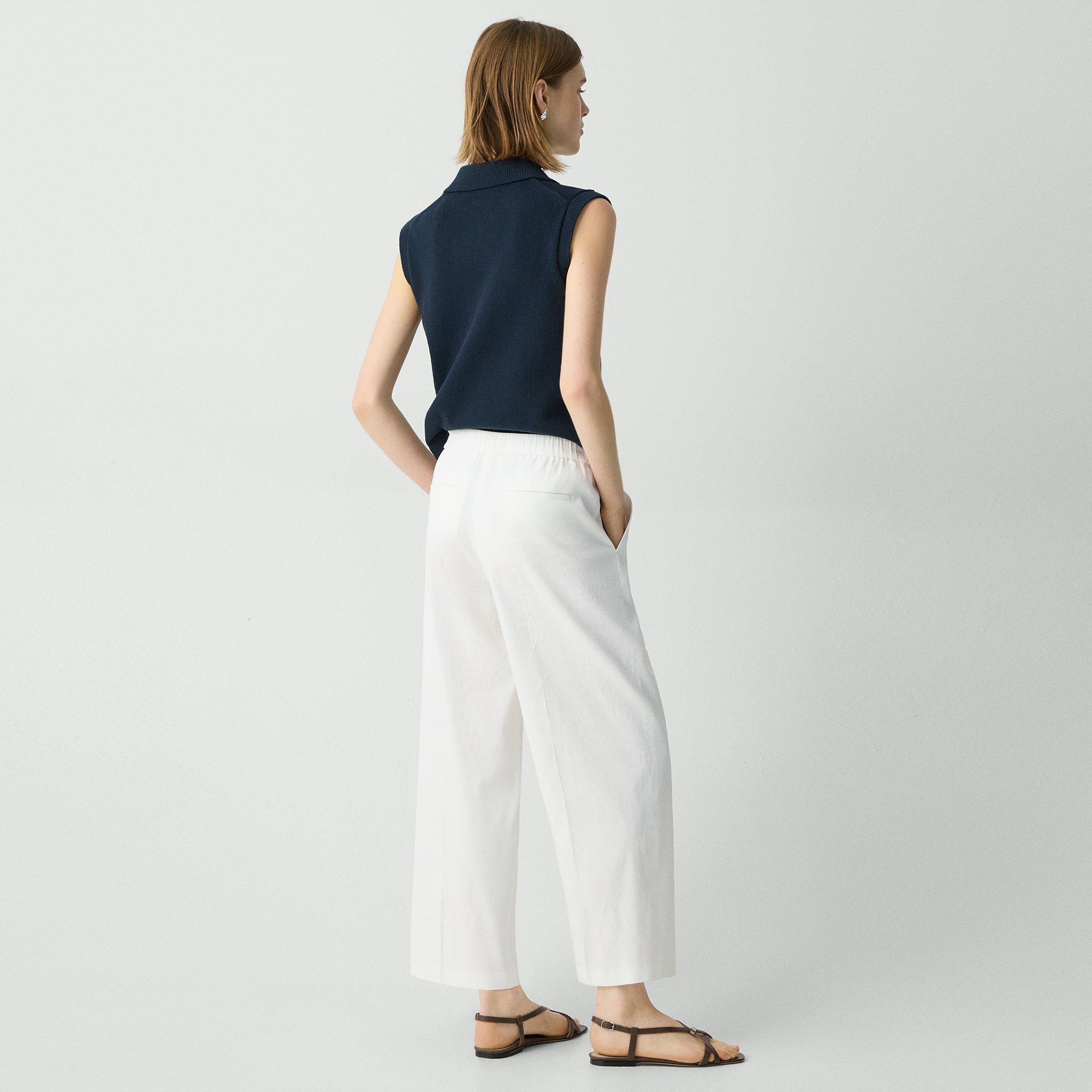 Relaxed Pull-On Pant in Good Linen - 4