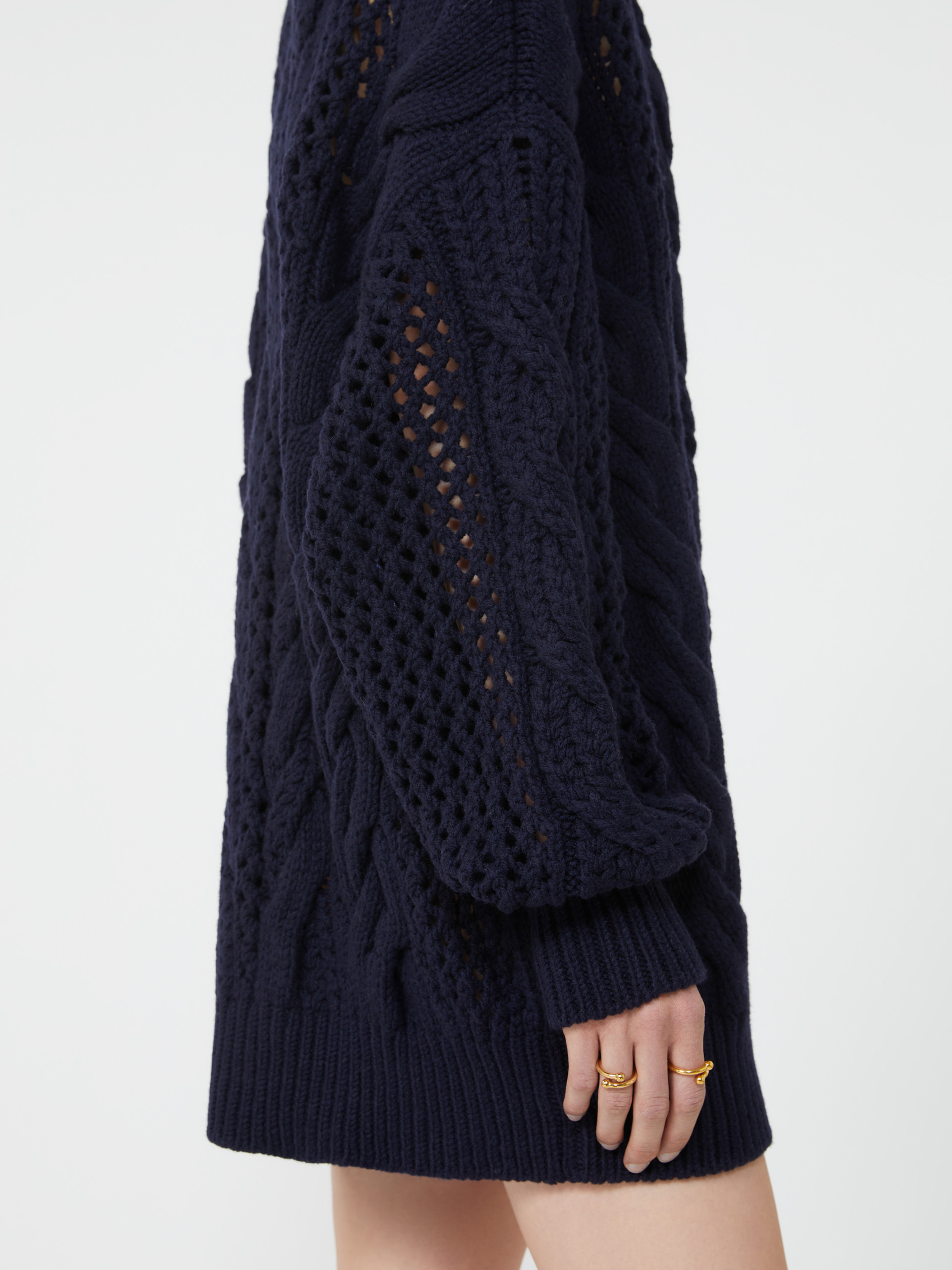 CALCO Oversized cable-knit sweater - 6