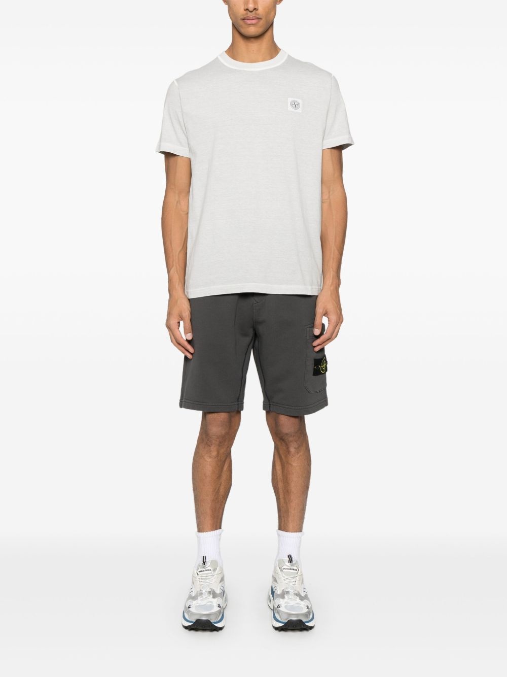 Compass-patch T-shirt - 2