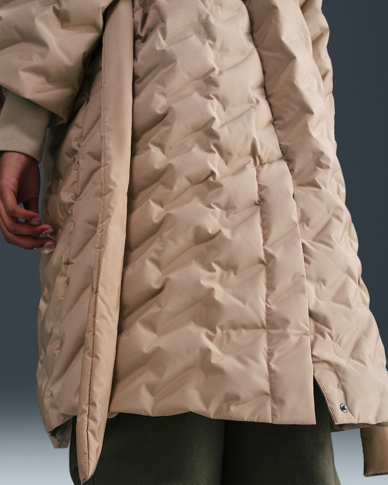 Nike Sportswear Swoosh Series Women's Therma-FIT Oversized Down Trench Coat 7