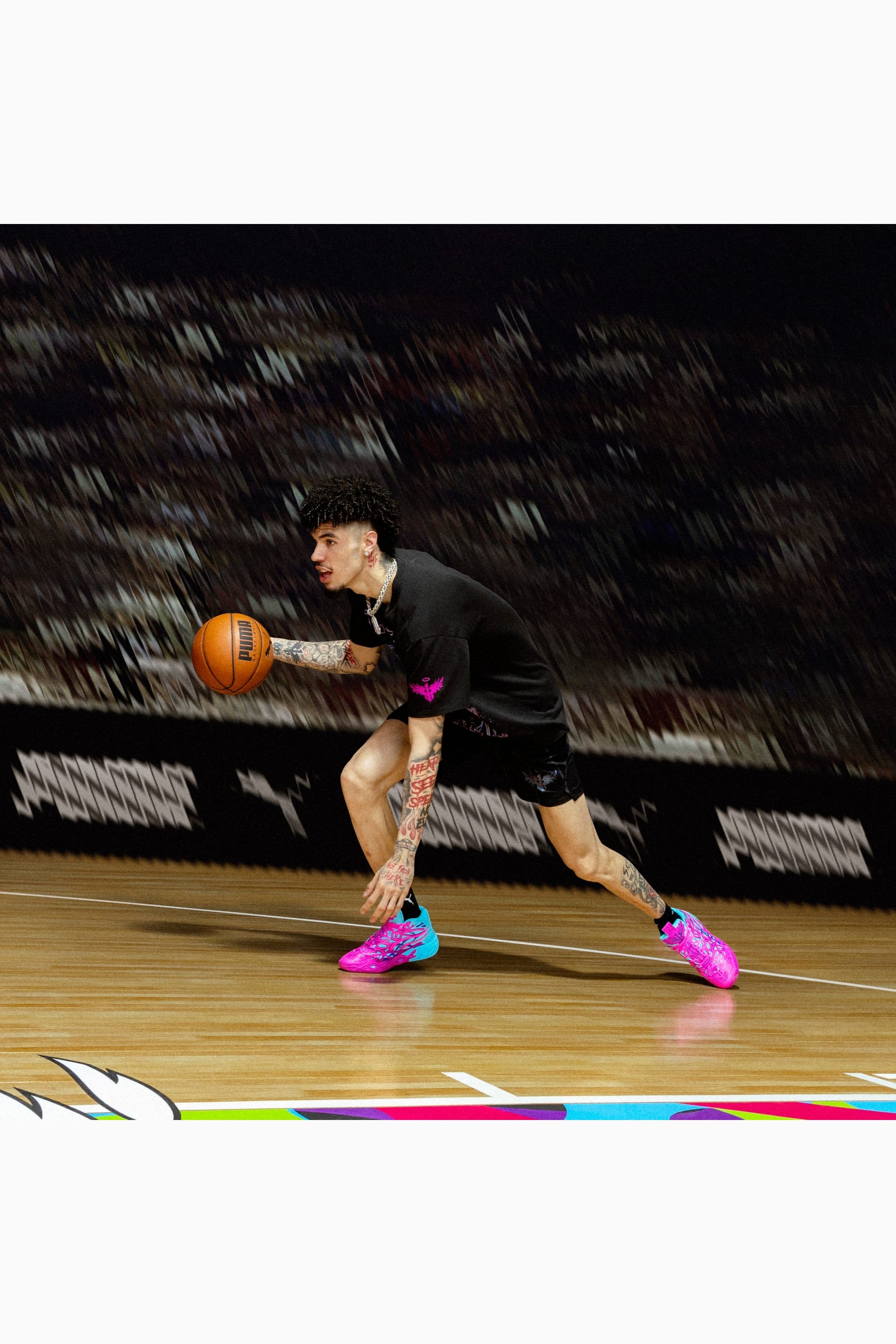 PUMA x LAMELO BALL MB.04 Iridescent Men's Basketball Shoes - 7