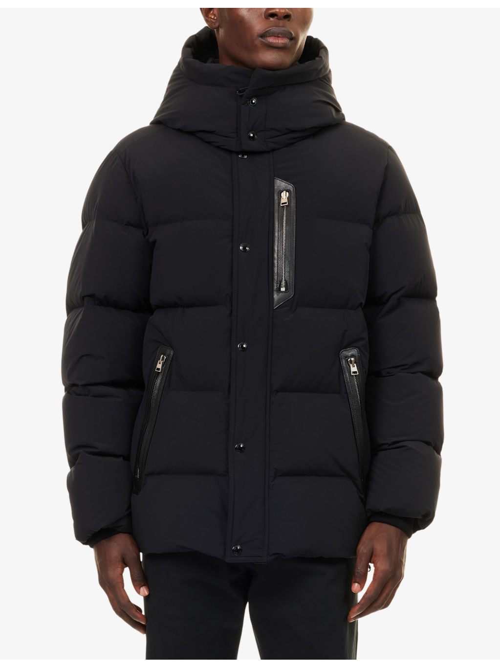 Hooded Padded Shell Puffer Jacket - 3
