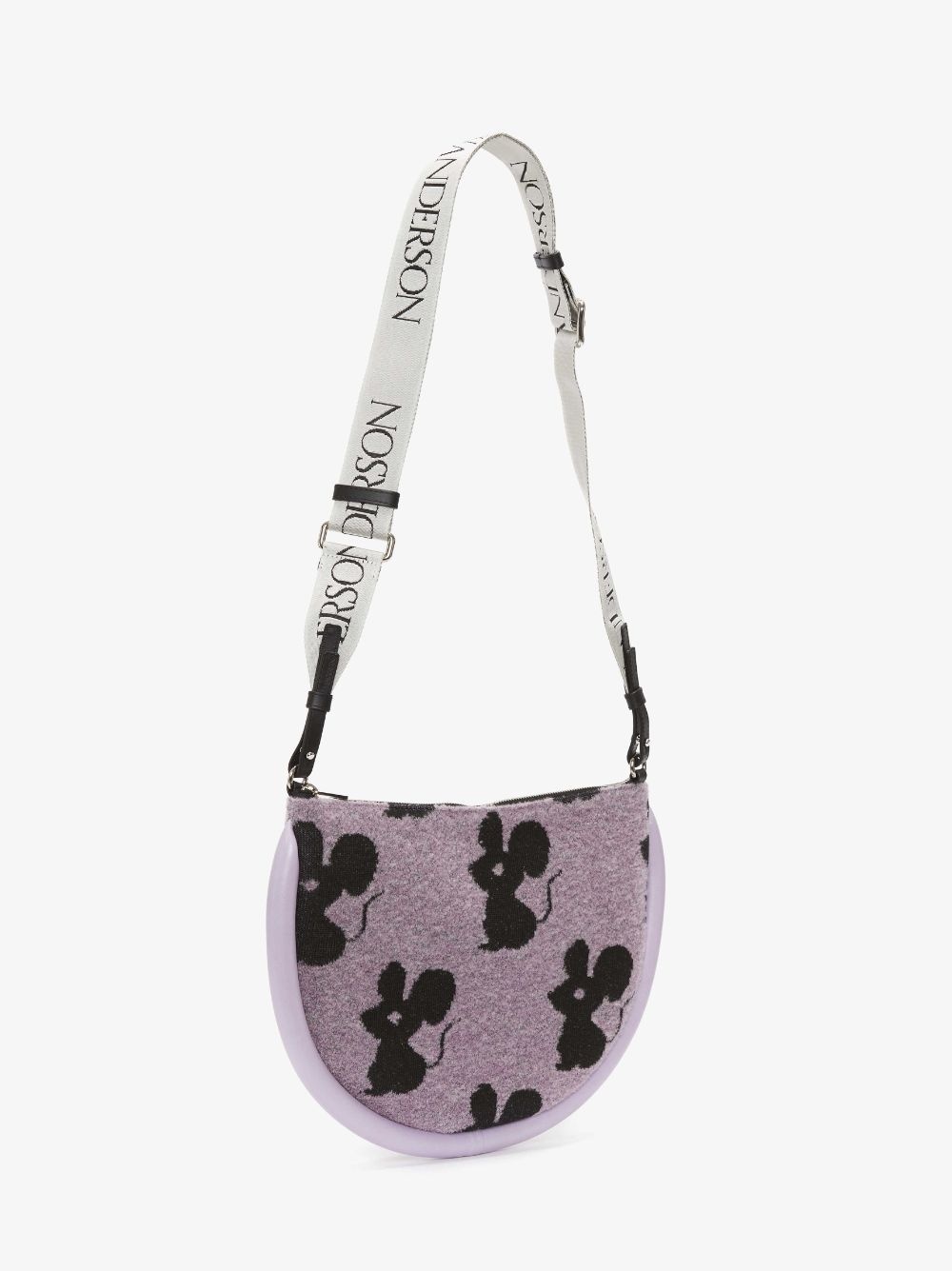 MEDIUM BUMPER-MOON - WOOL CROSSBODY BAG - 3