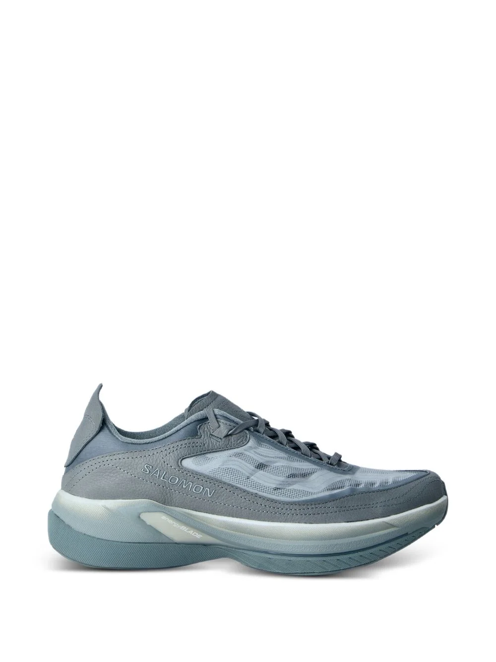 mesh upper sneakers - 1