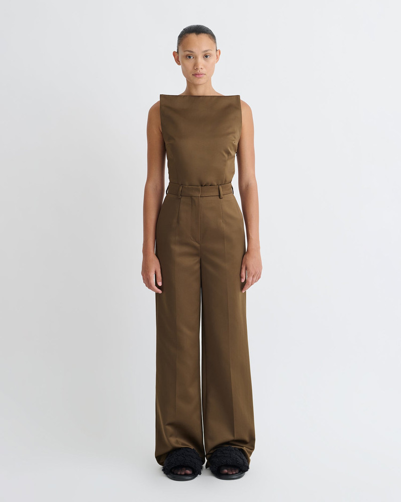 Nanushka Structured Satin Pants outlook
