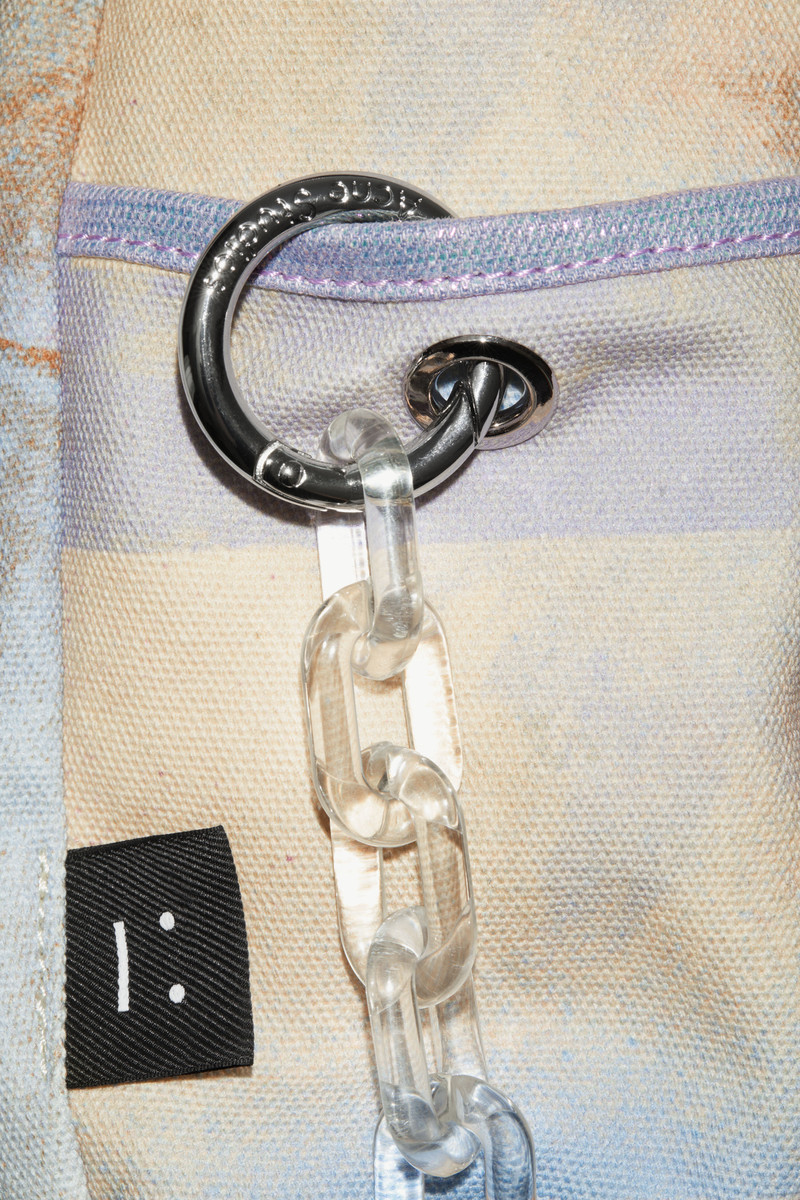 Mini backpack - Beige/multi 7